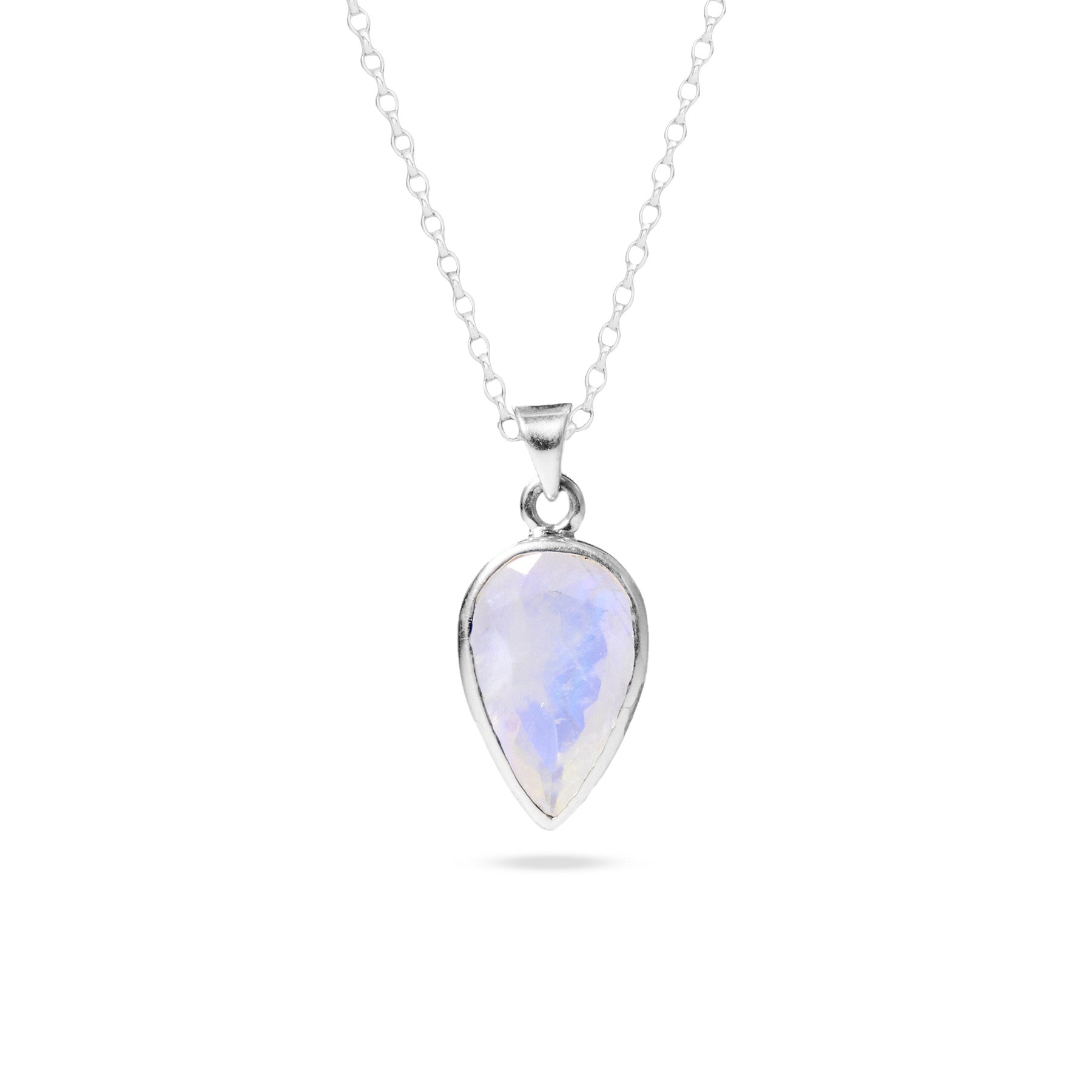 Rainbow Moonstone Necklace
