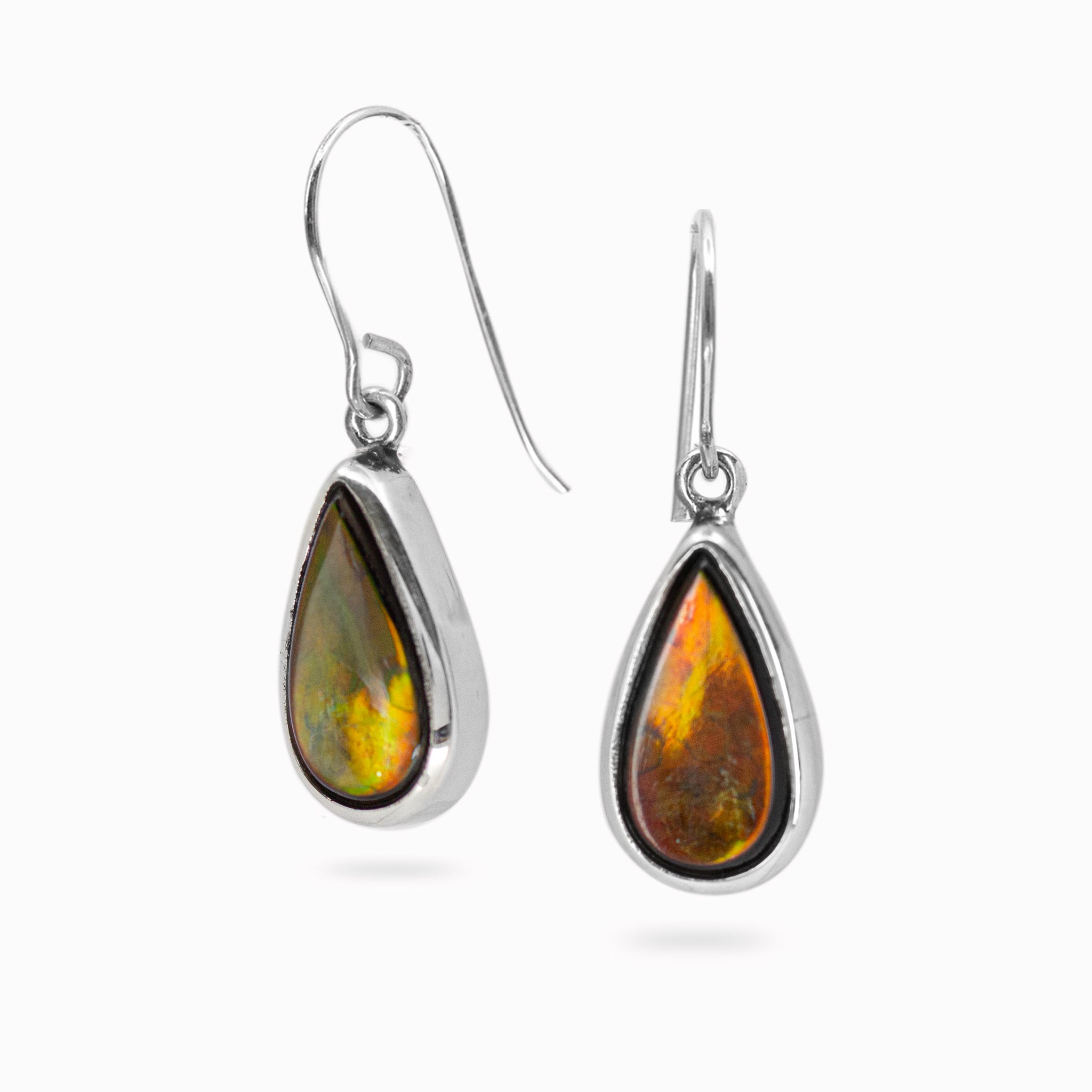 ammolite earrings