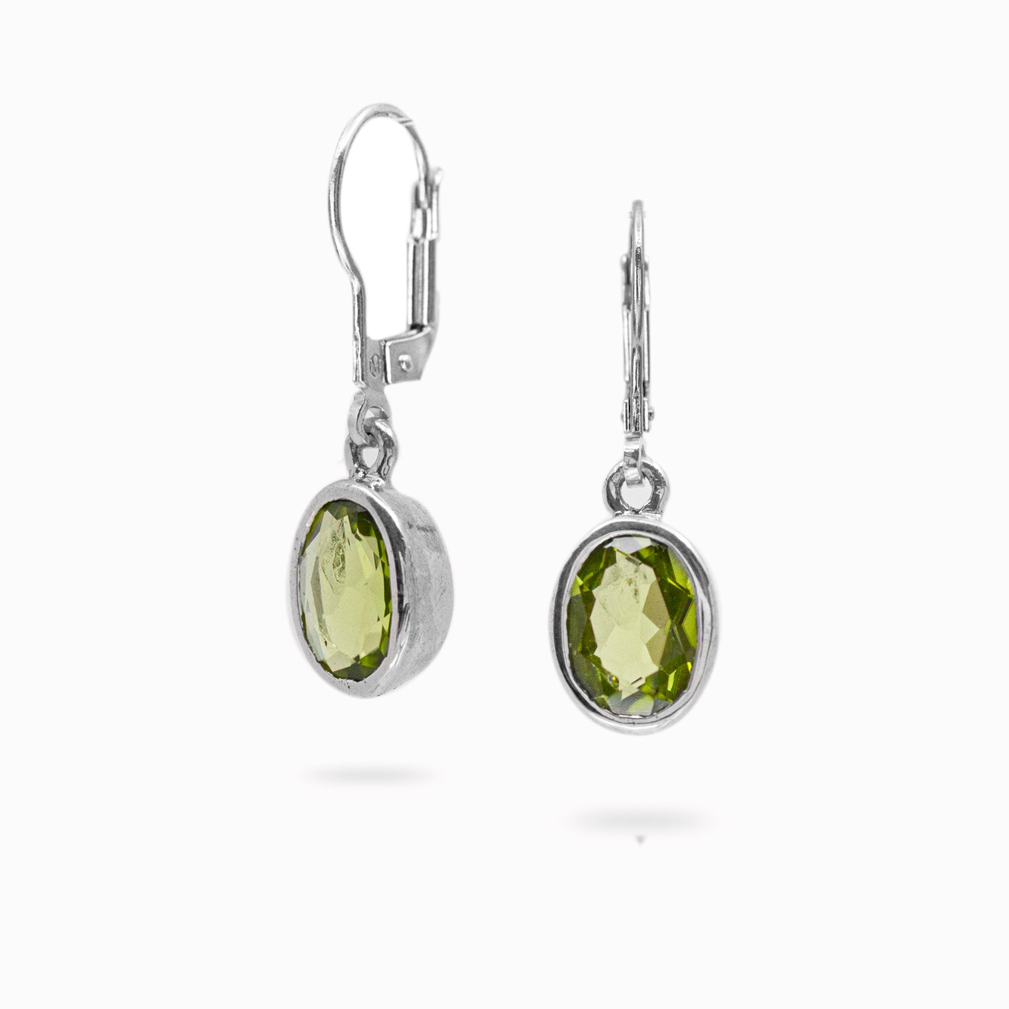 Peridot Drop Earrings