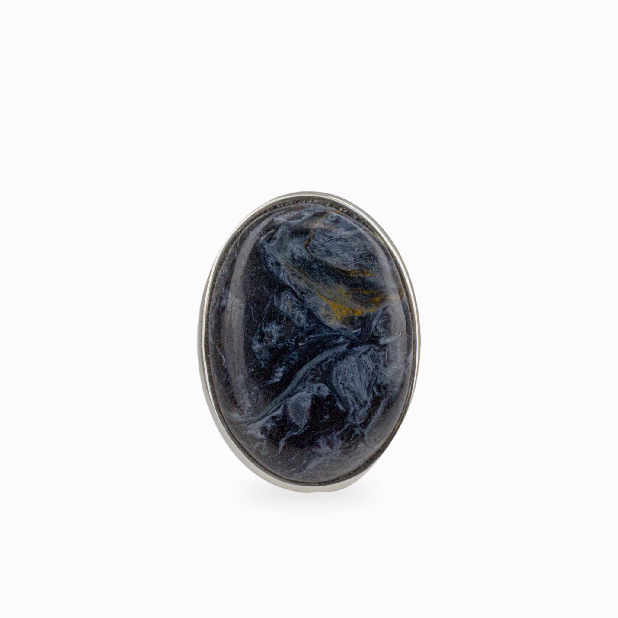 Pietersite cabochon oval Ring