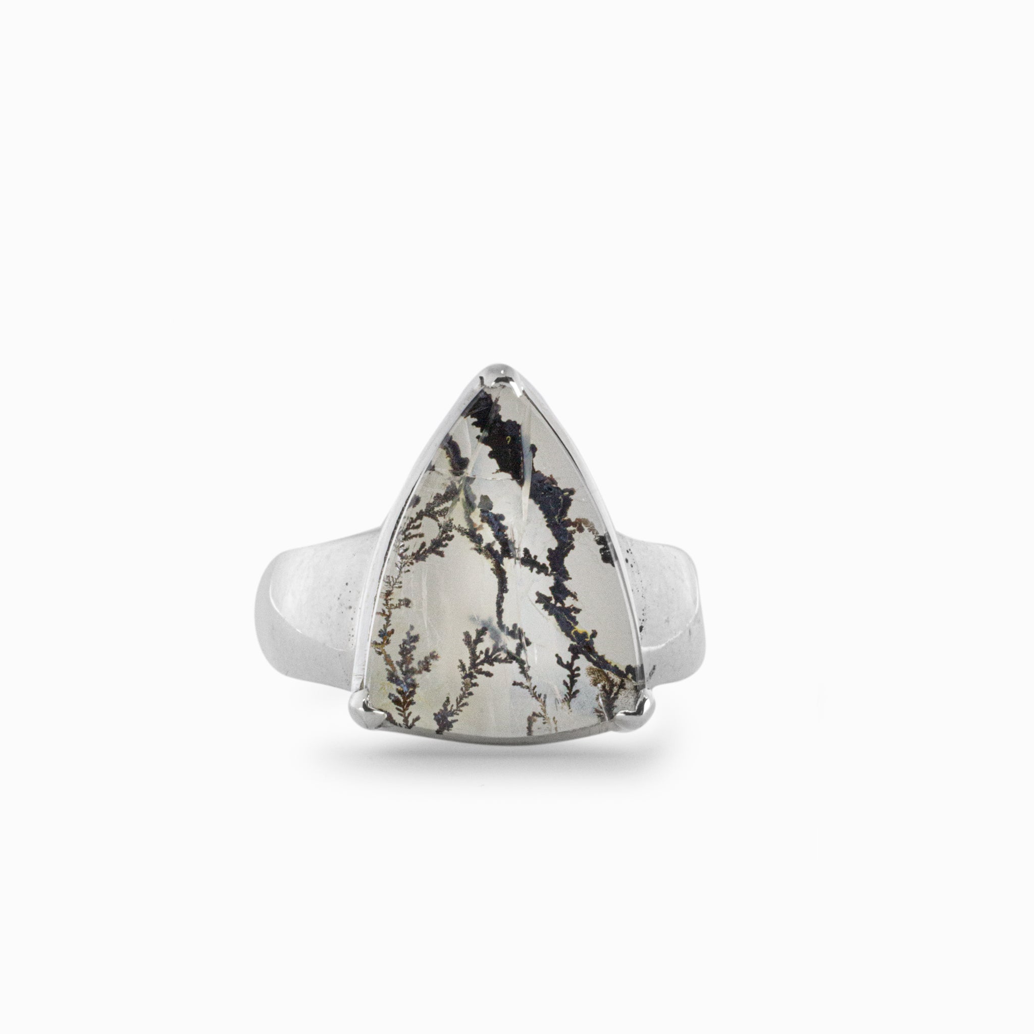 dendritic quartz ring