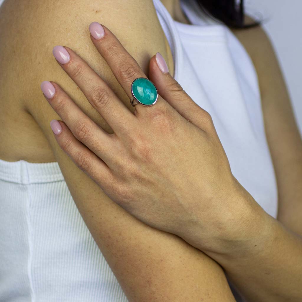 Amazonite Ring