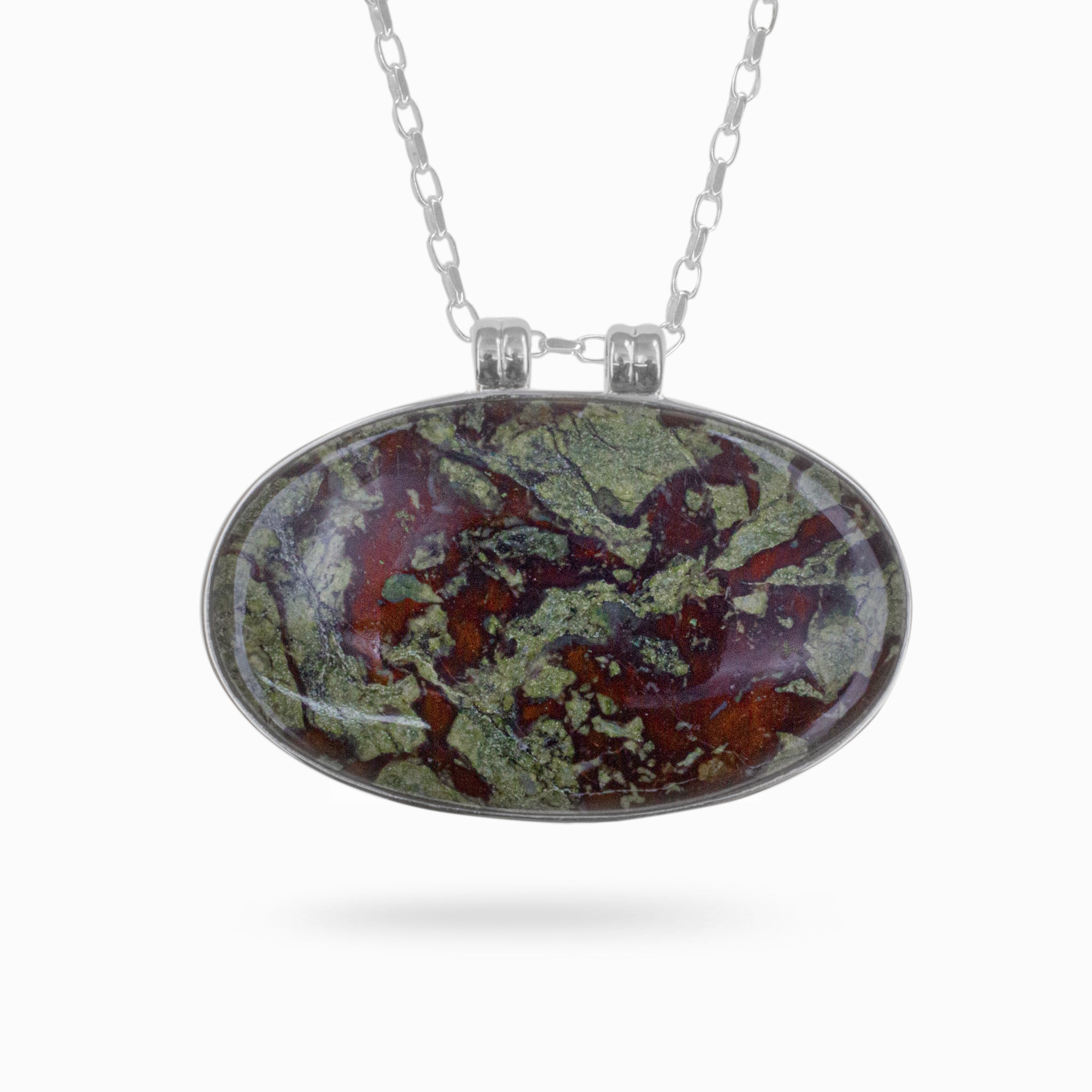 dragons blood jasper necklace