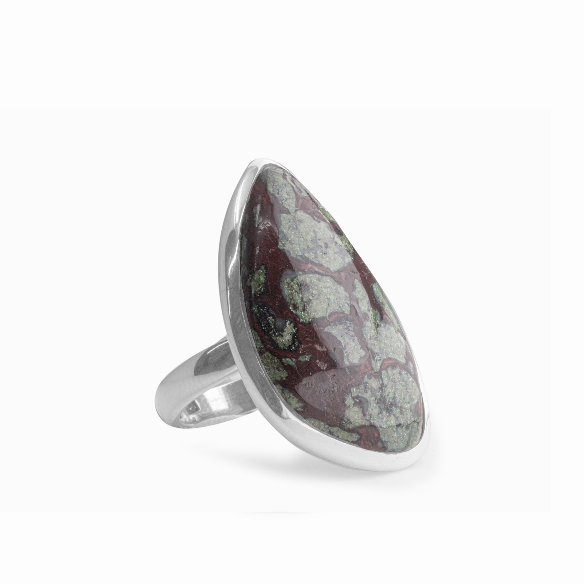 Dragons Blood Jasper Ring