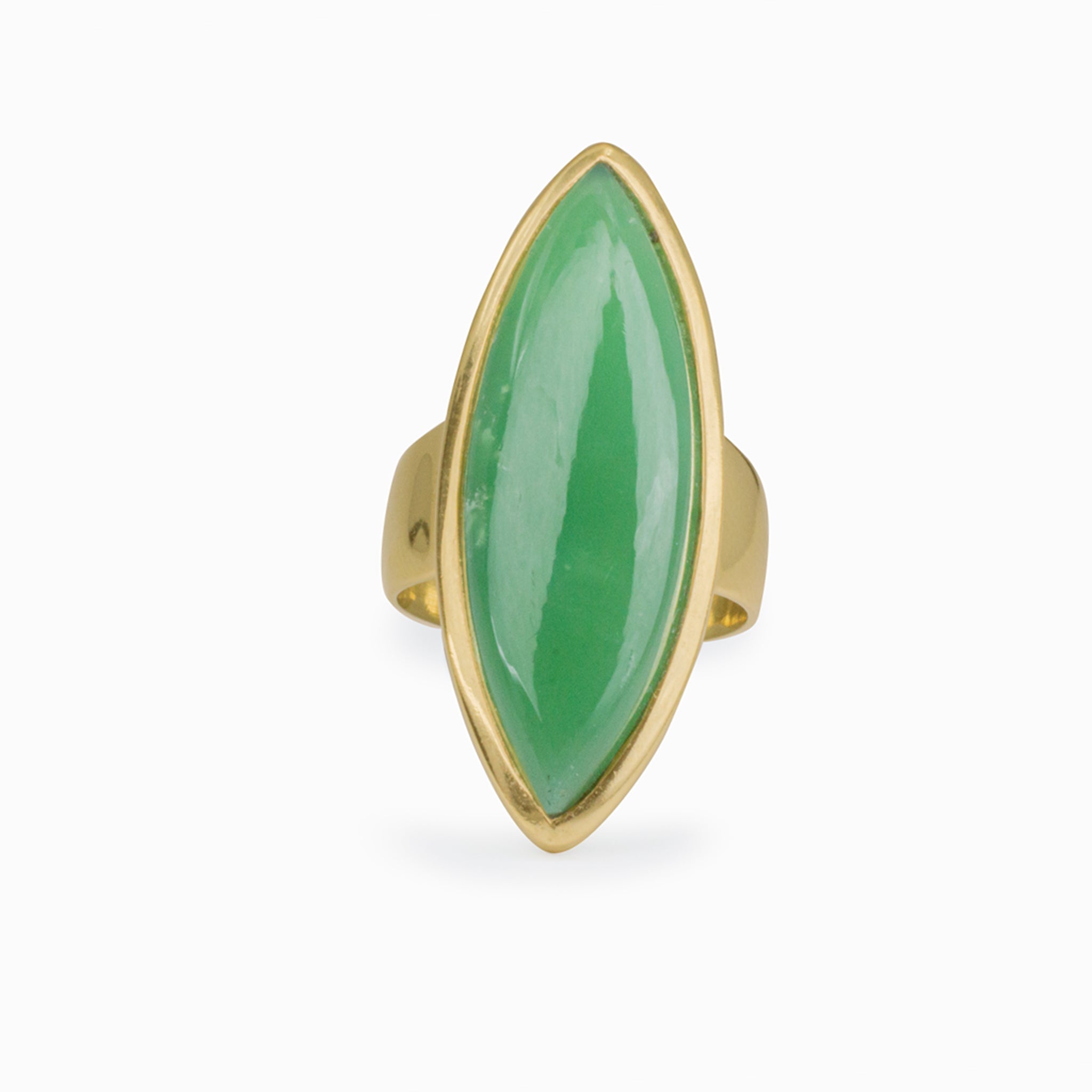 gold aventurine ring