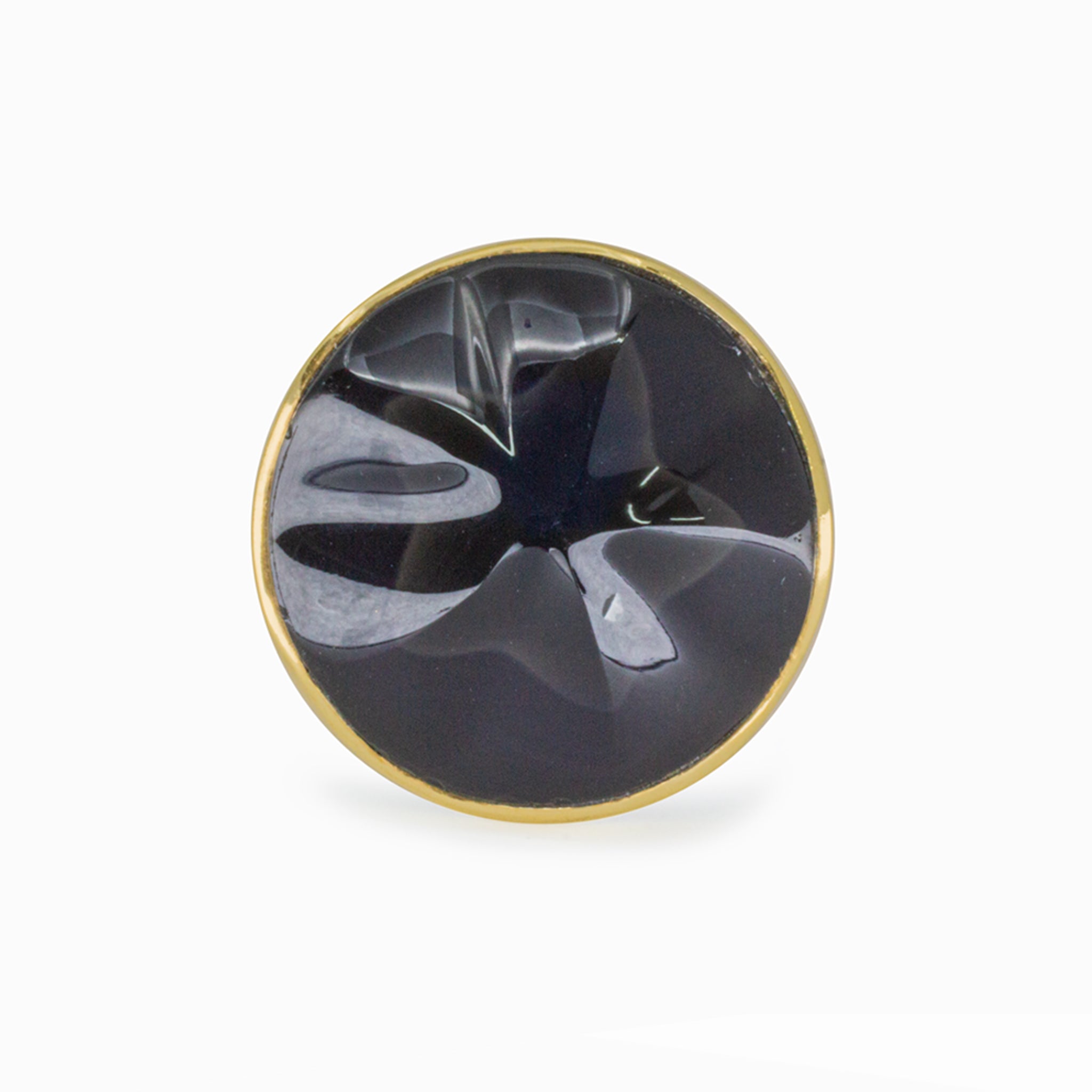 rainbow obsidian ring