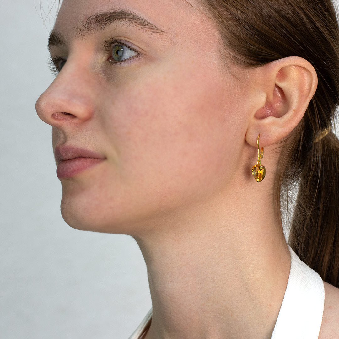 Citrine Drop Earrings