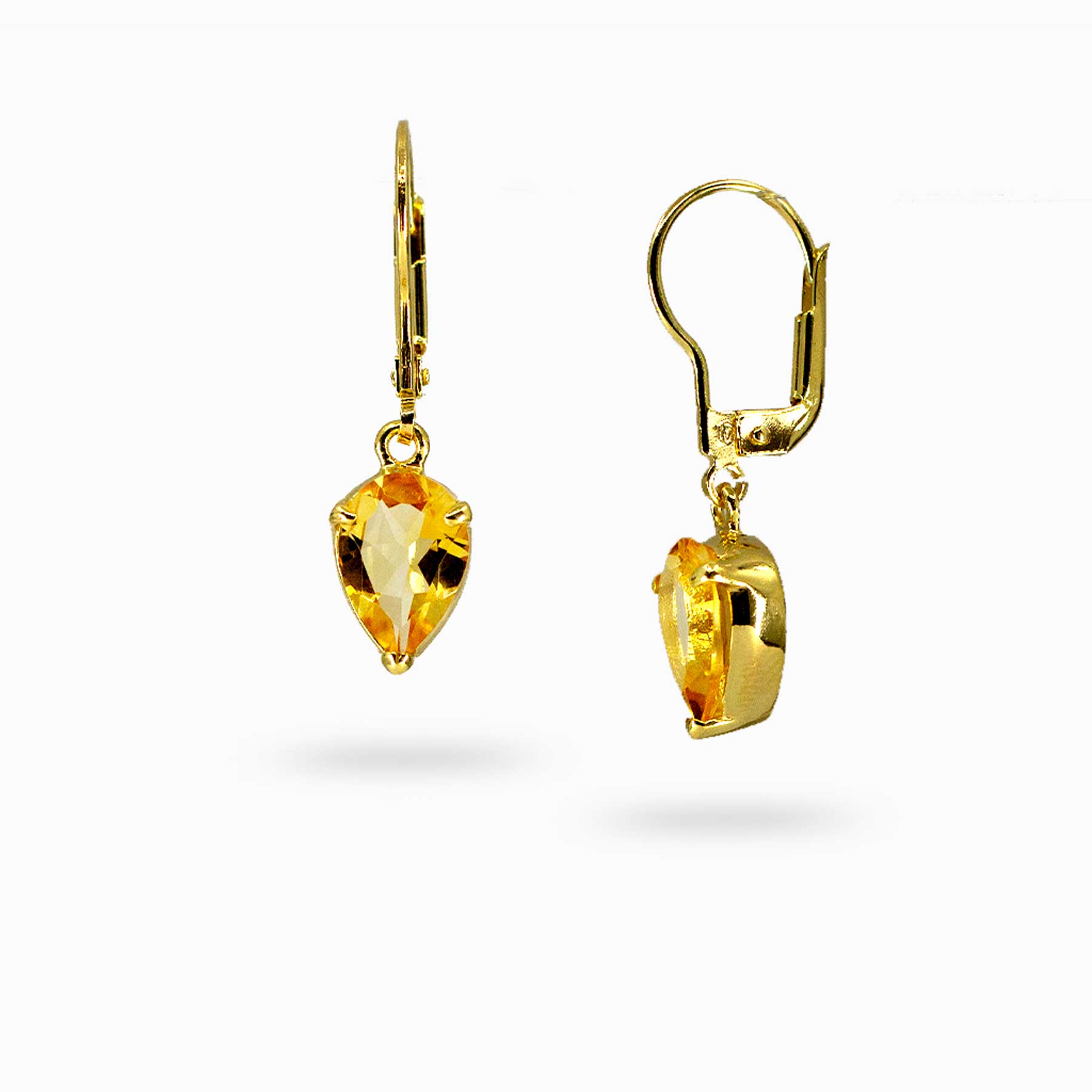 Citrine Drop Earrings