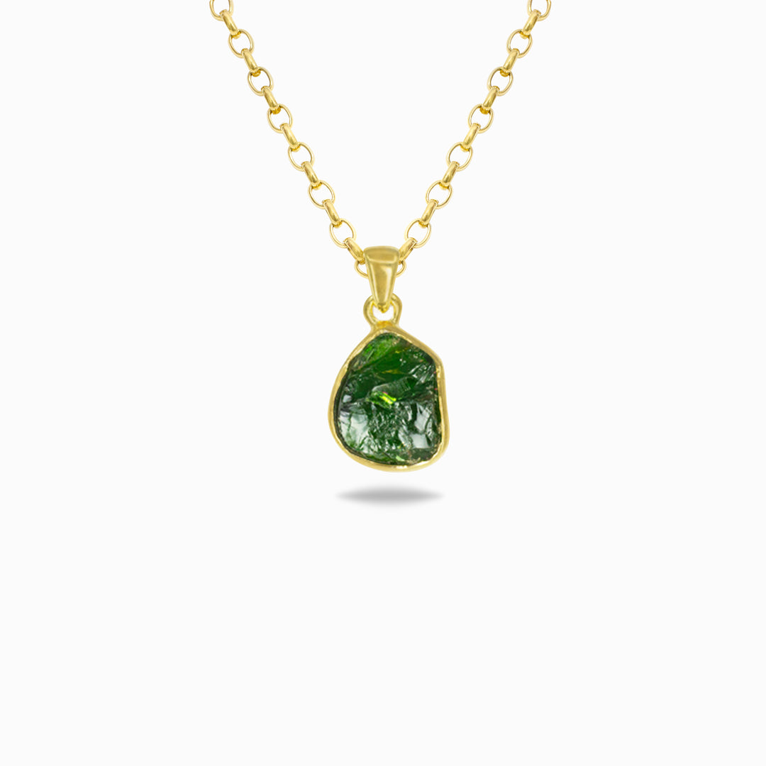 Chrome Diopside Necklace