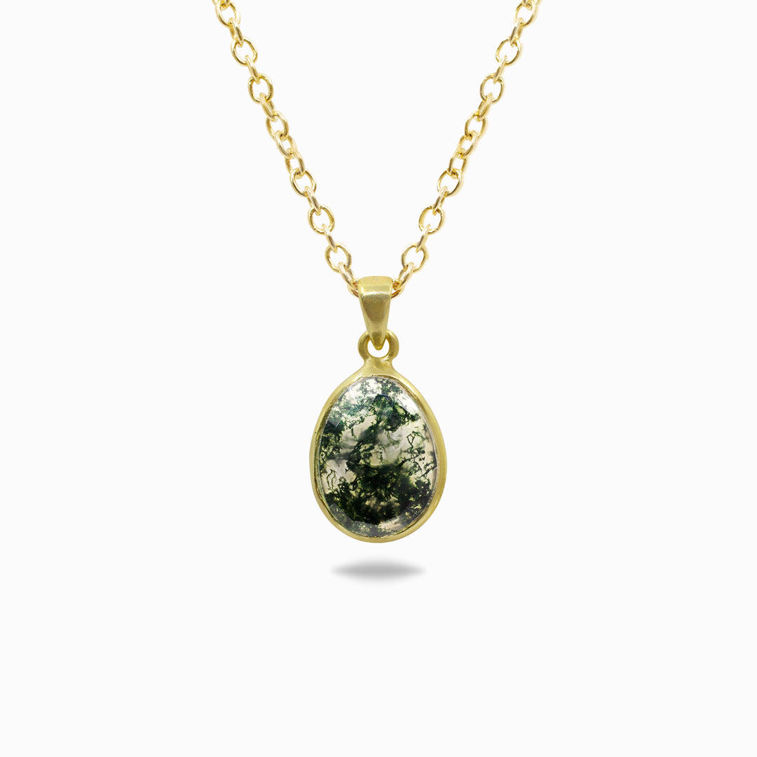 Moss Agate Necklace