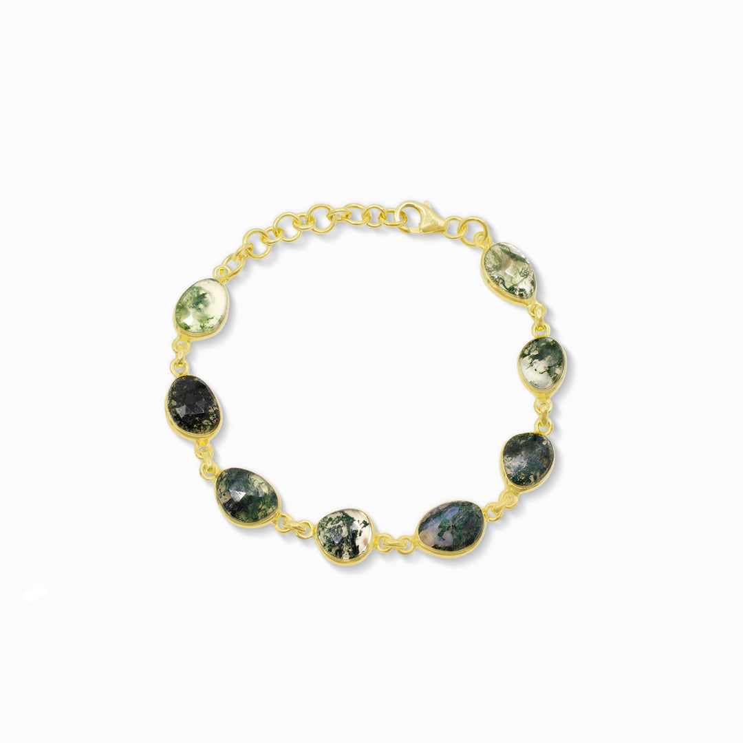 Moss Agate Bracelet