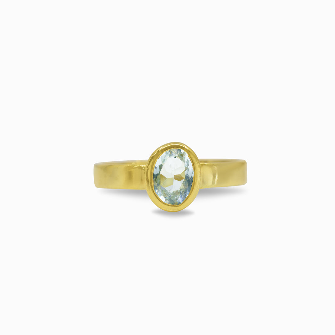 Aquamarine Ring