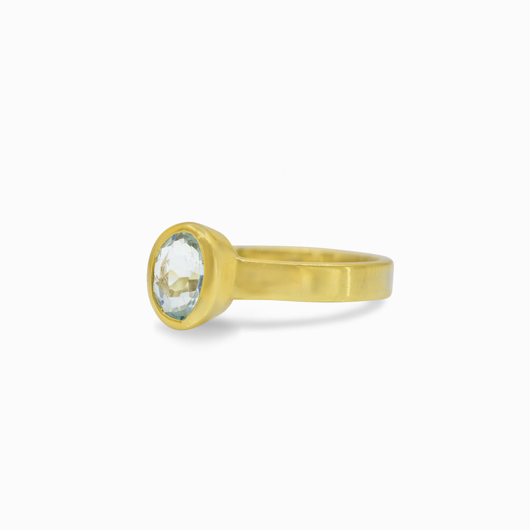 Aquamarine Ring