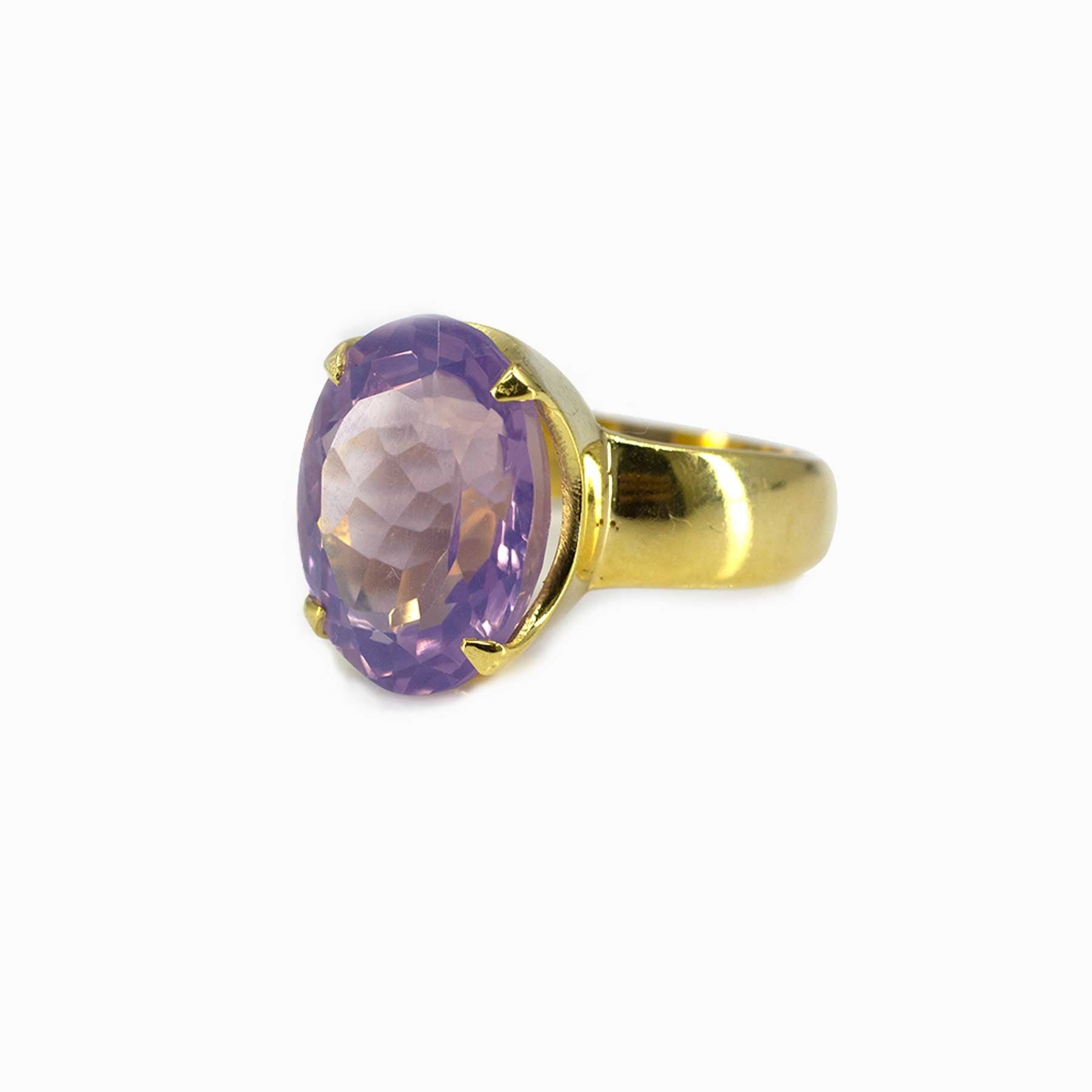 Lavender Quartz Ring