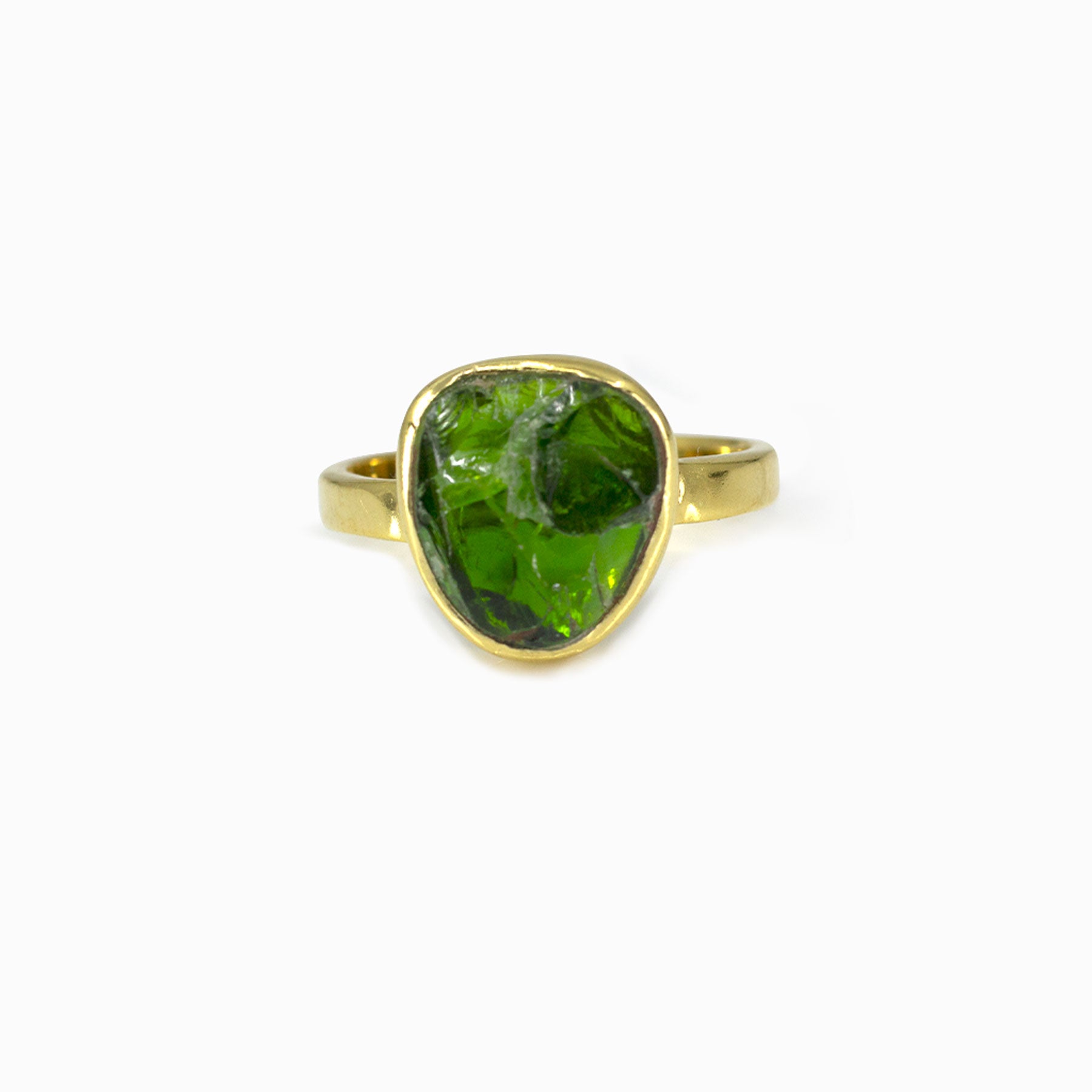 Chrome Diopside Ring
