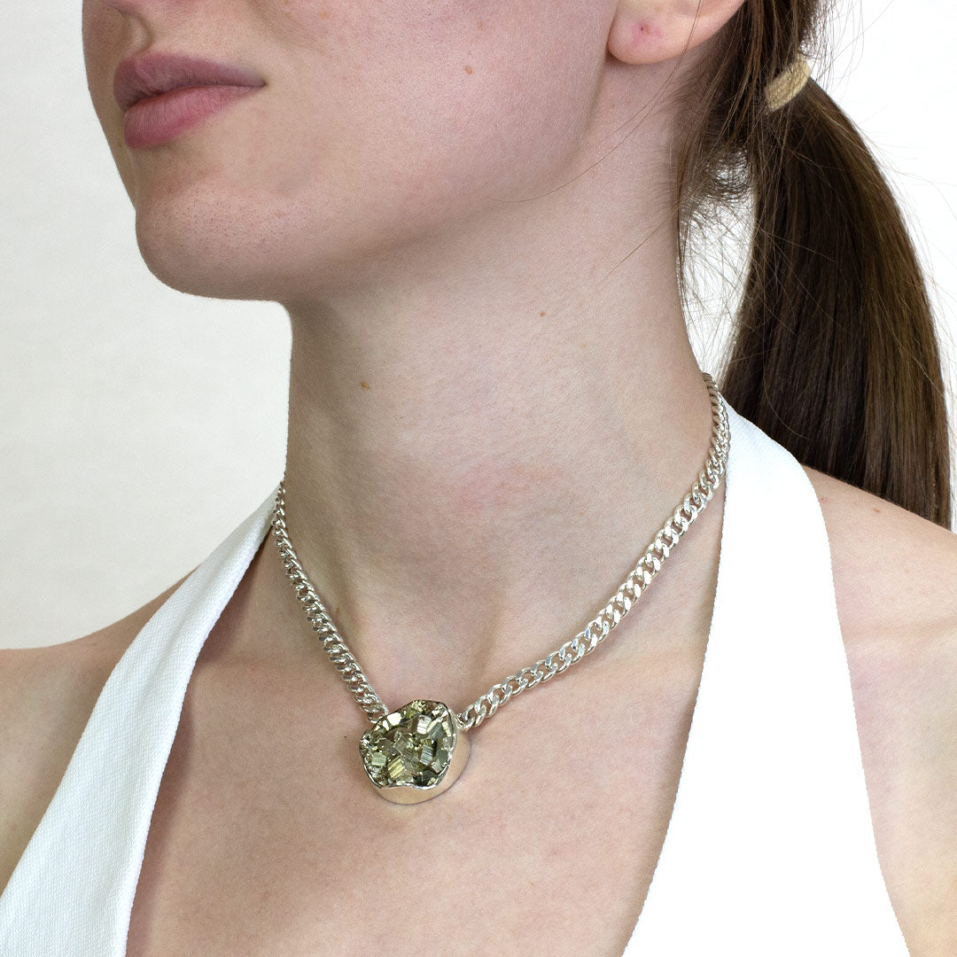 Pyrite Necklace