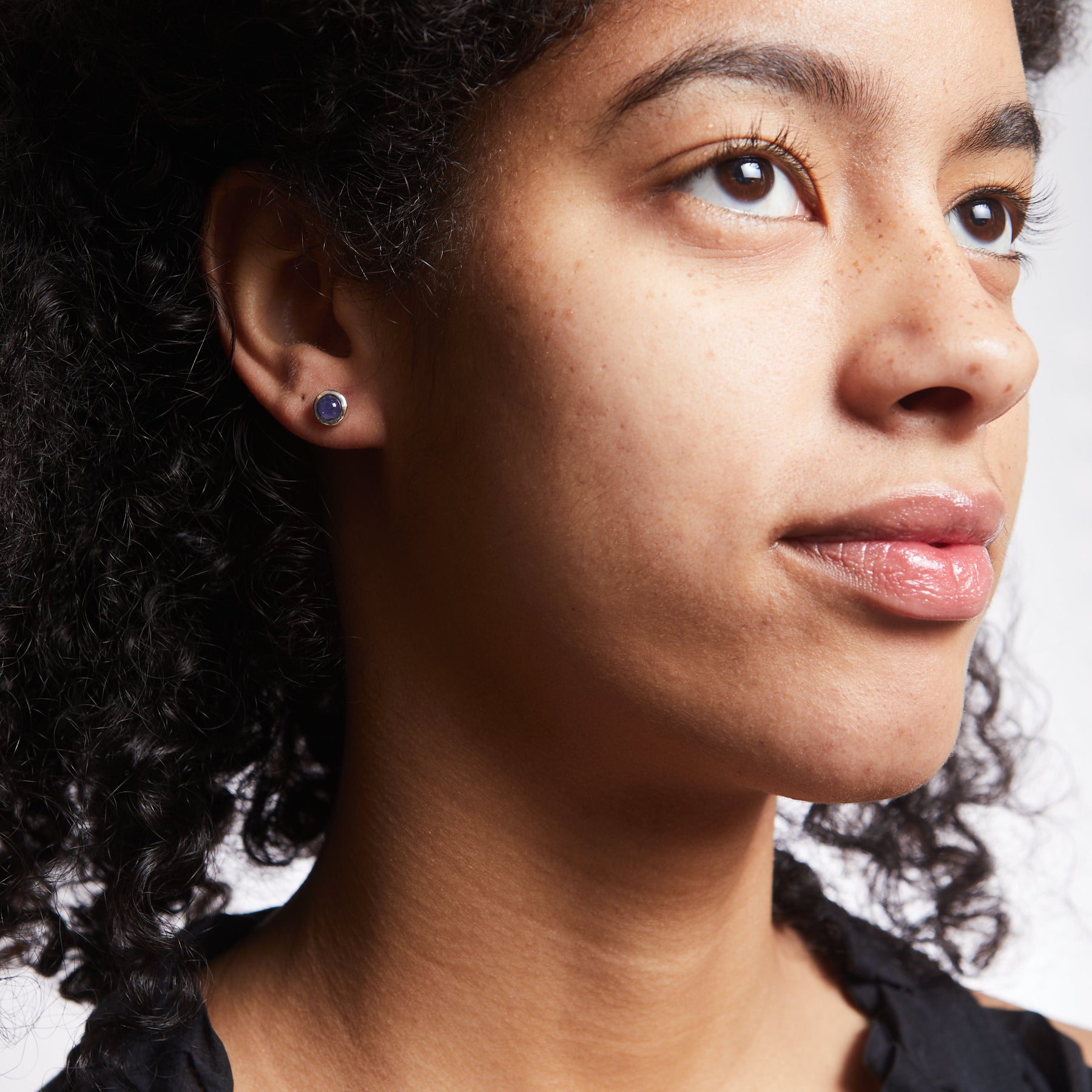 Tanzanite Stud Earrings