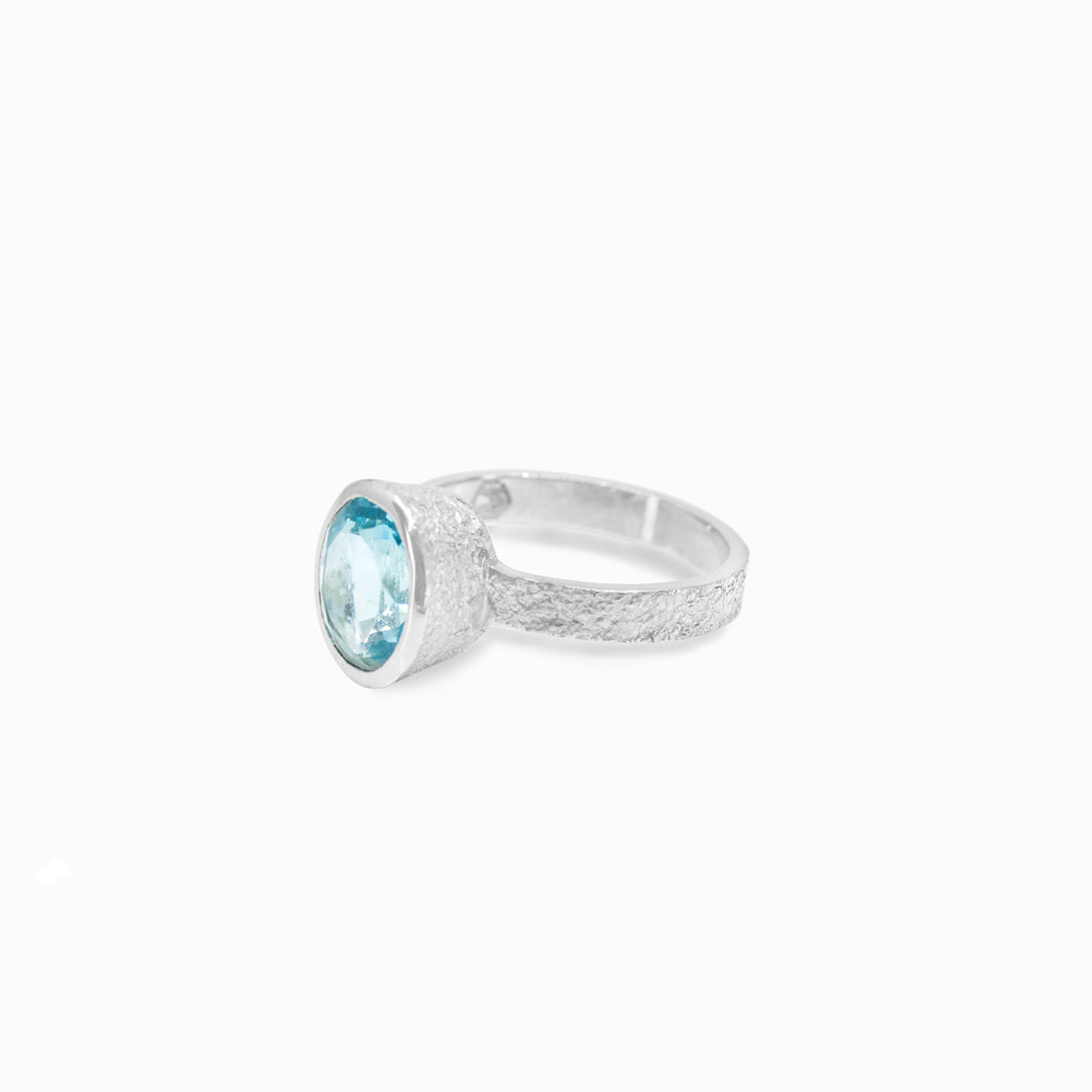 Blue Topaz Ring