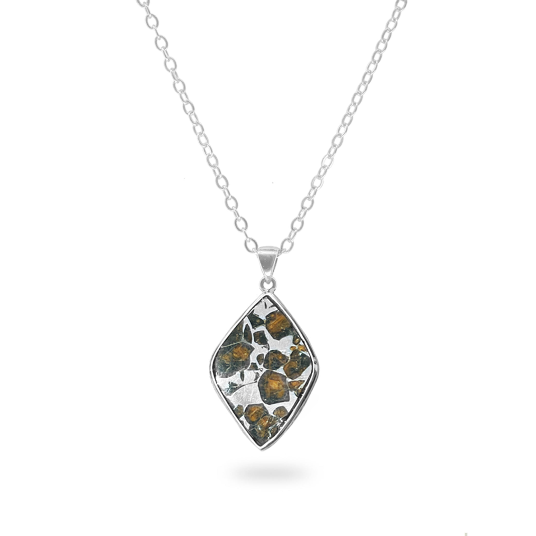 pallasite necklace