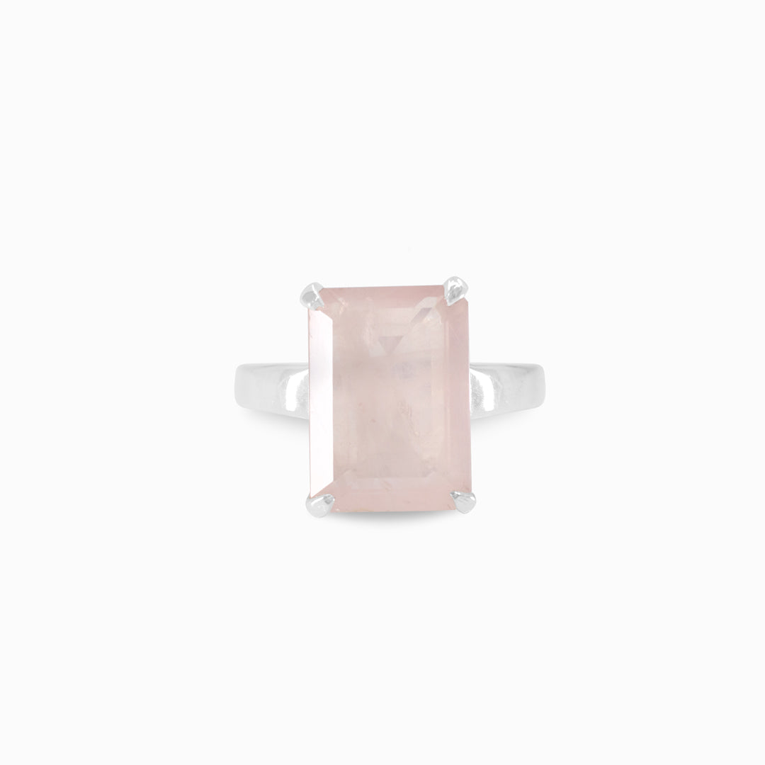 Rose Quartz Ring