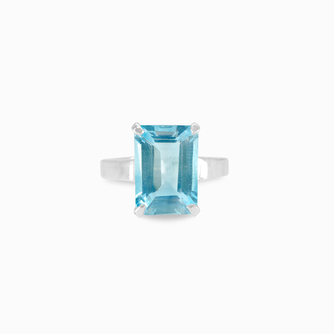 Blue Topaz Ring