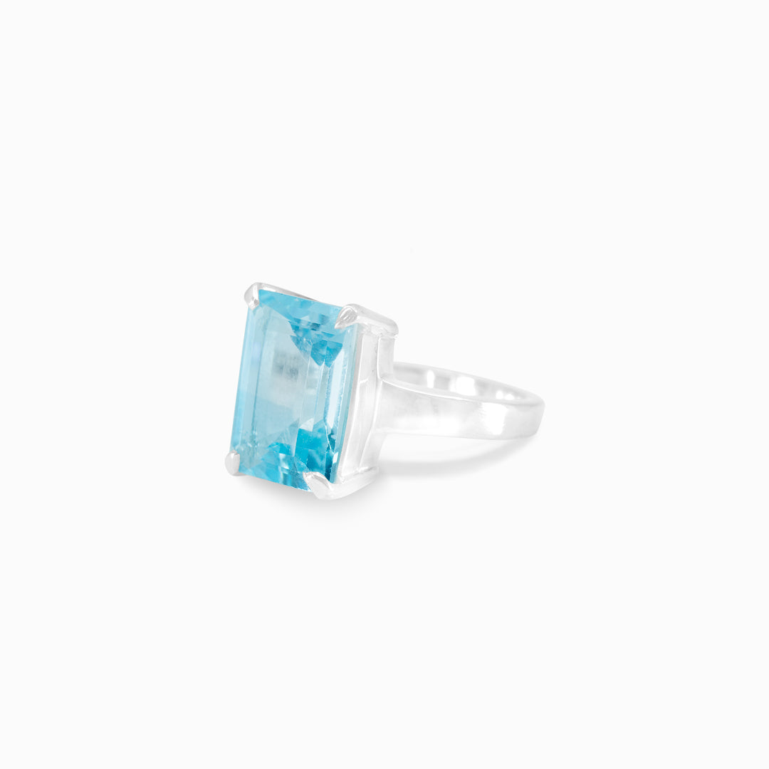 Blue Topaz Ring