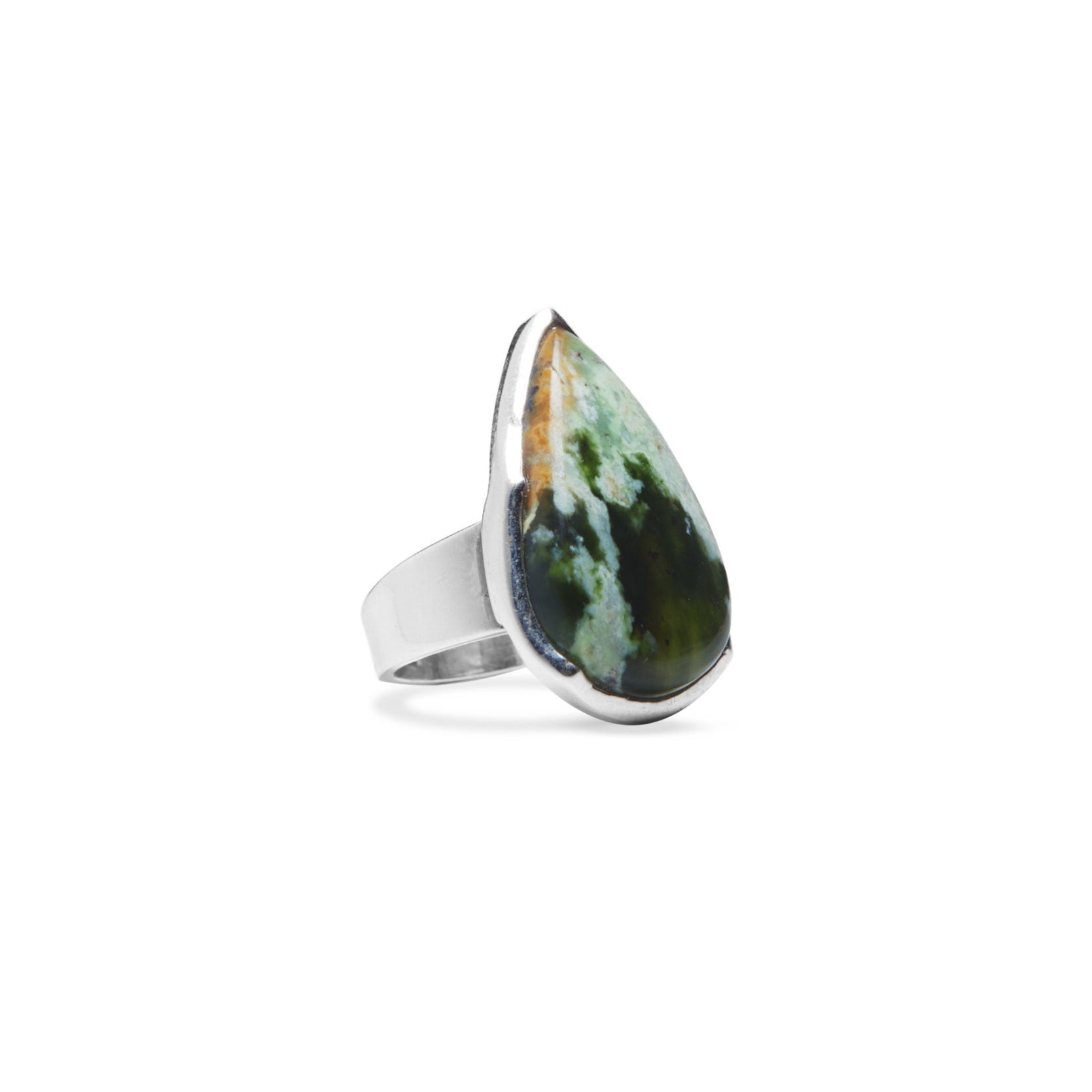 Chrome Chalcedony Ring