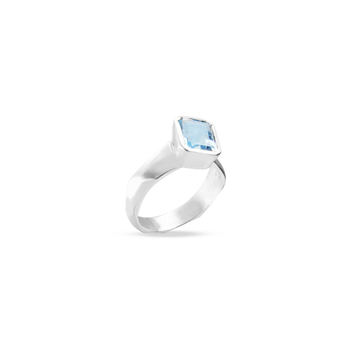 Blue Topaz Ring