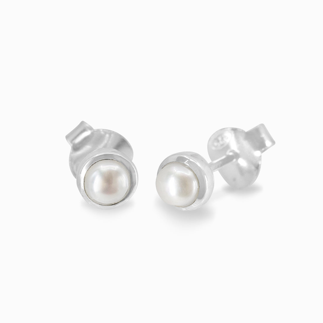 Pearl Stud Earrings