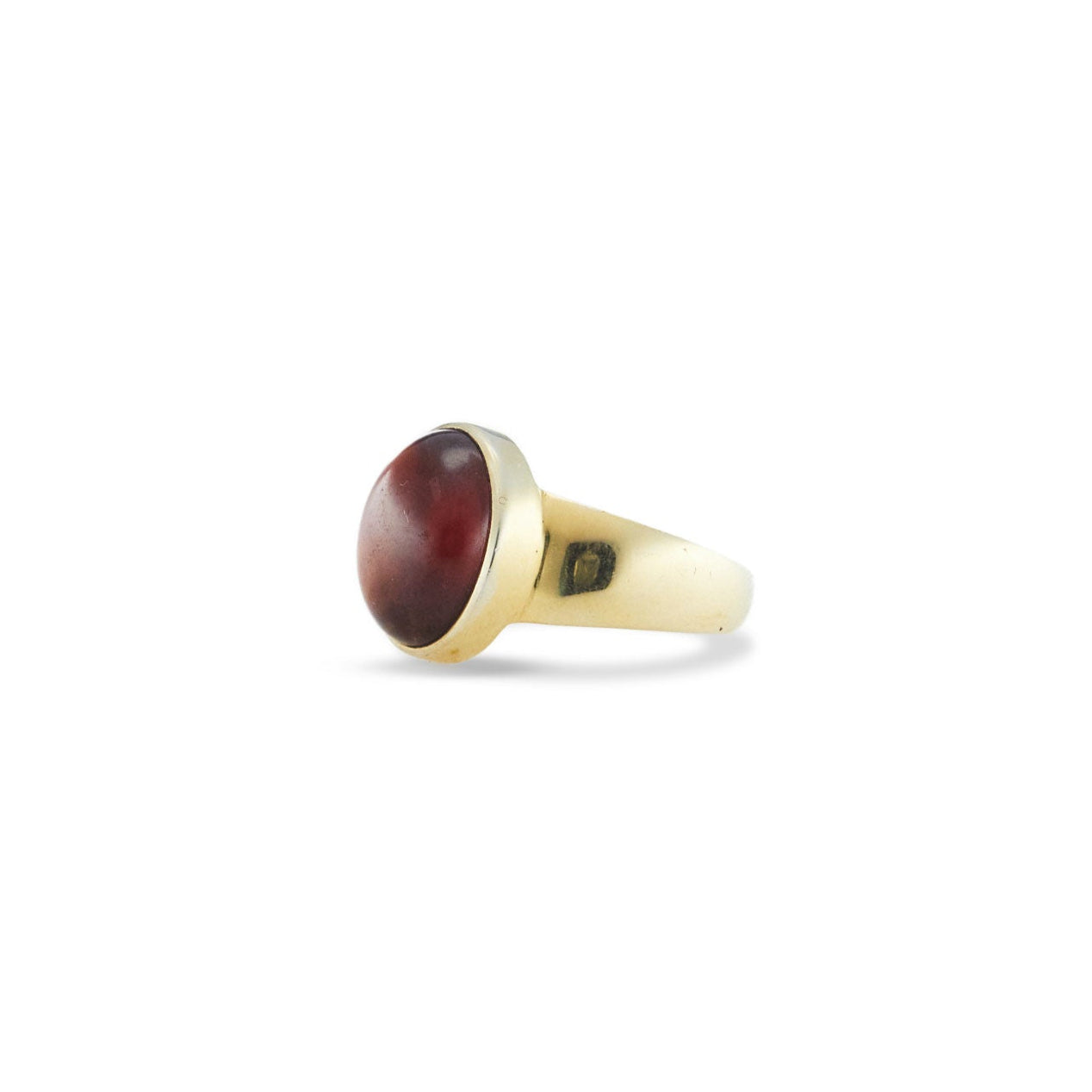 Hessonite Garnet Ring