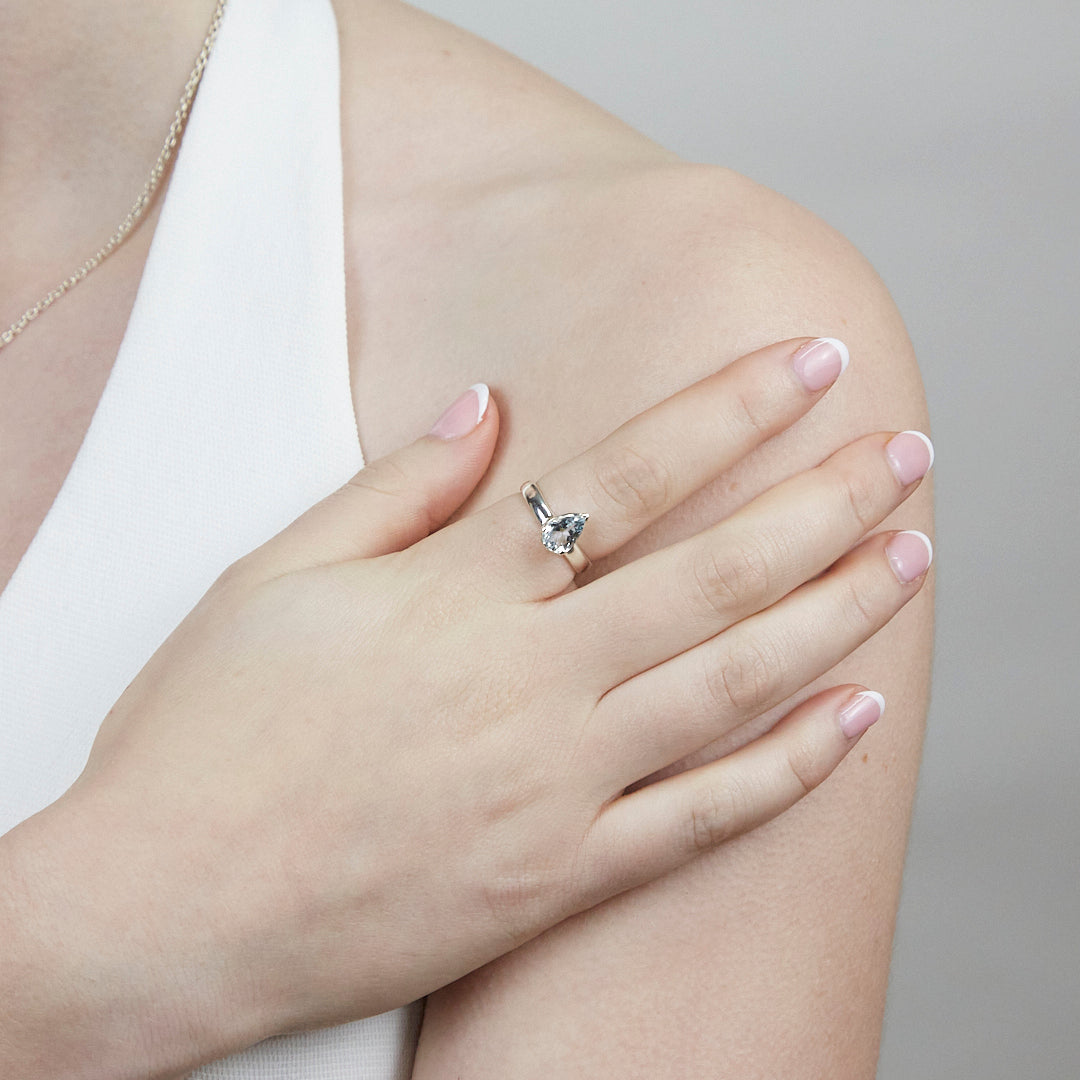 Aquamarine Ring