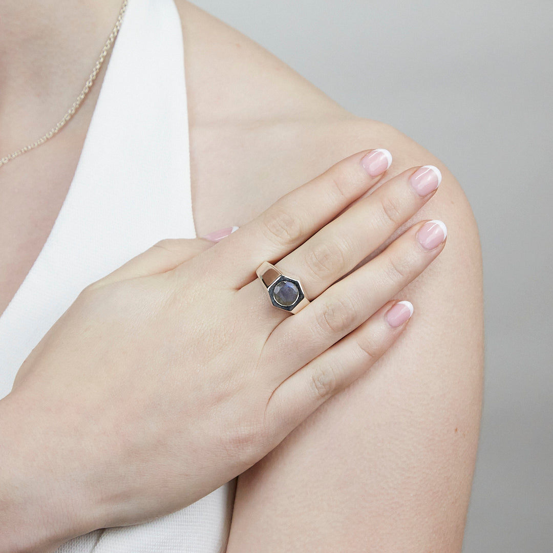 Labradorite Ring