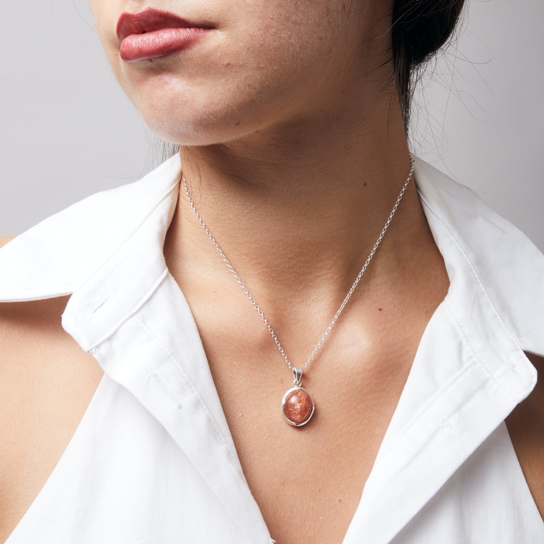 Sunstone Necklace