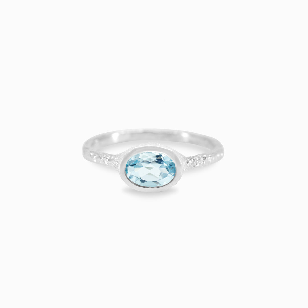 Blue Topaz Ring