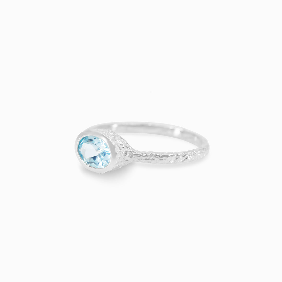 Blue Topaz Ring