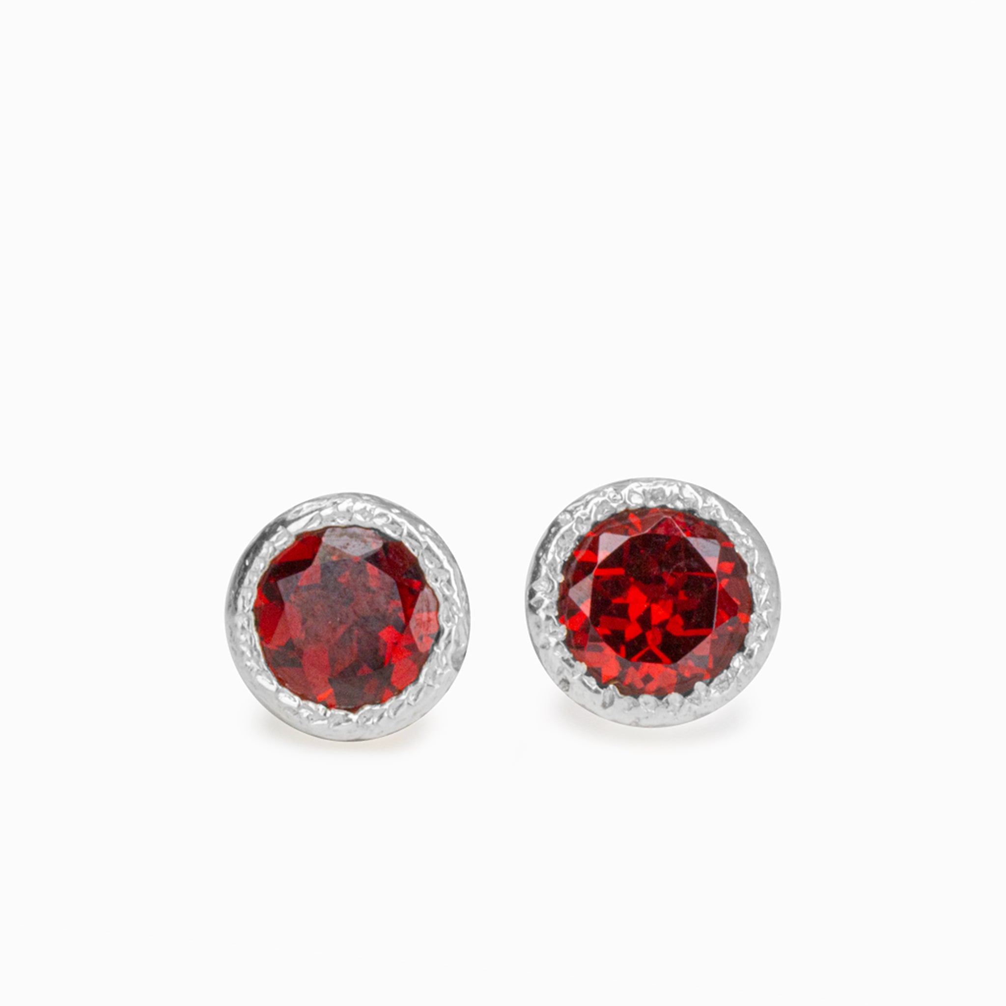 garnet earrings