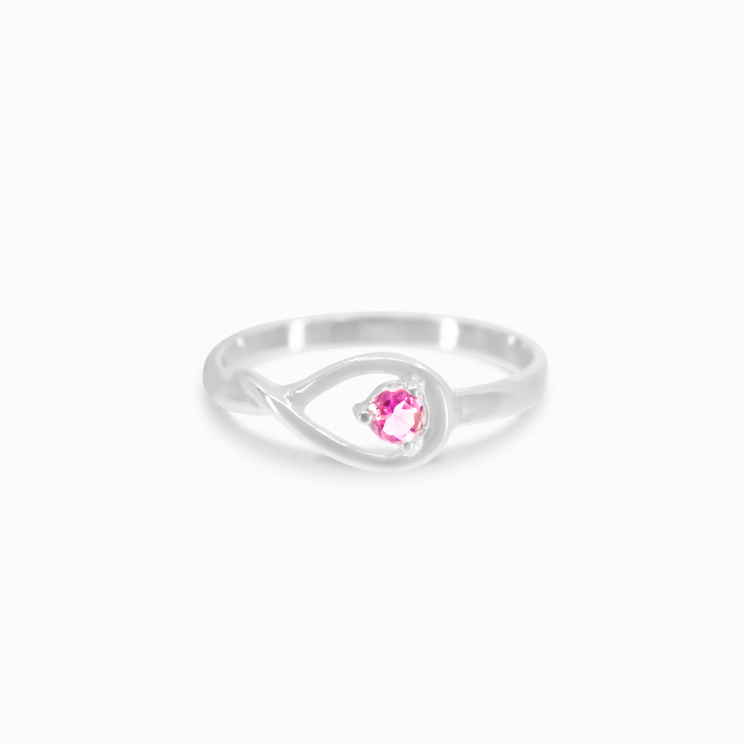 Pink Tourmaline Ring
