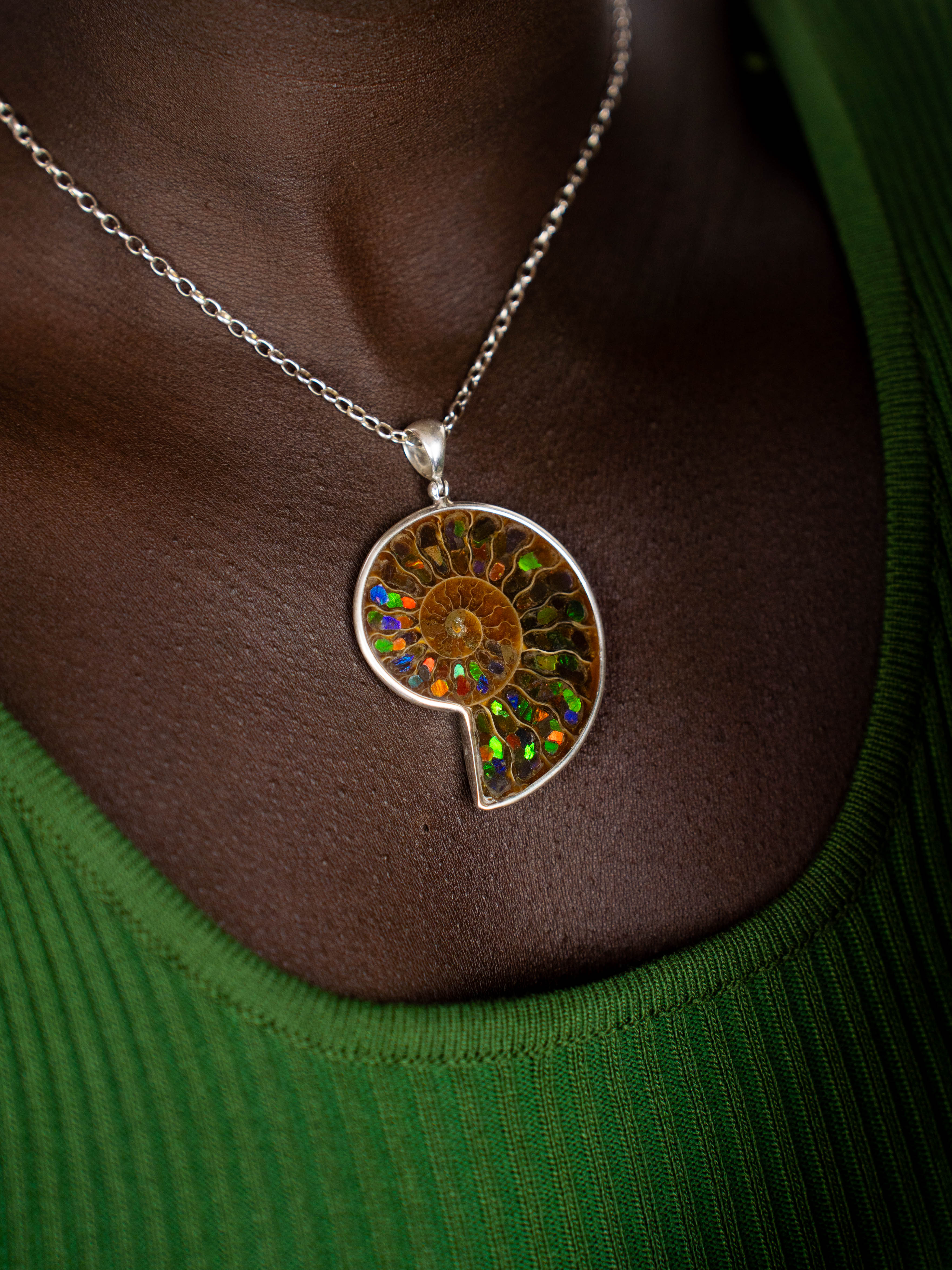 Ammolite Necklace