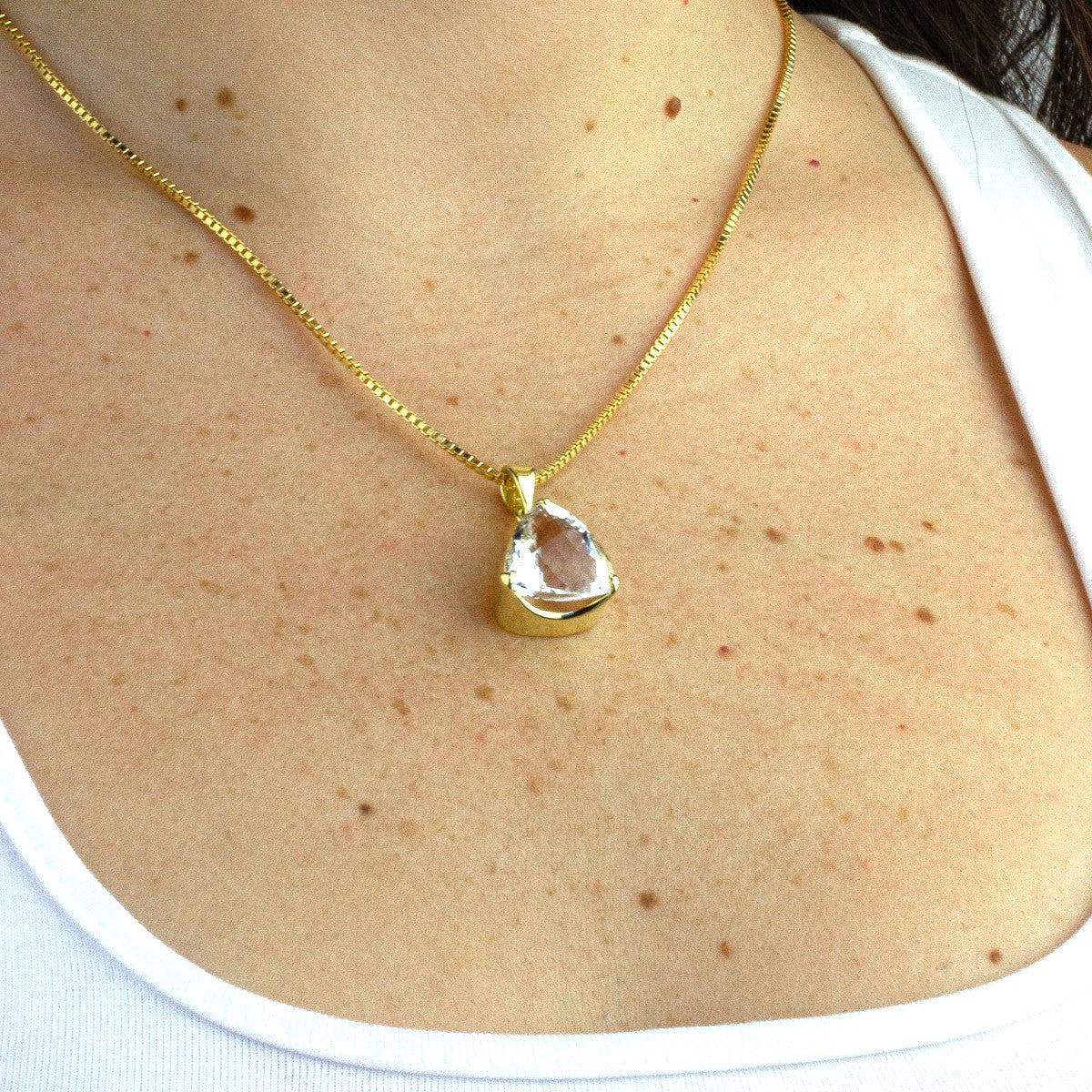 Clear Quartz Necklace