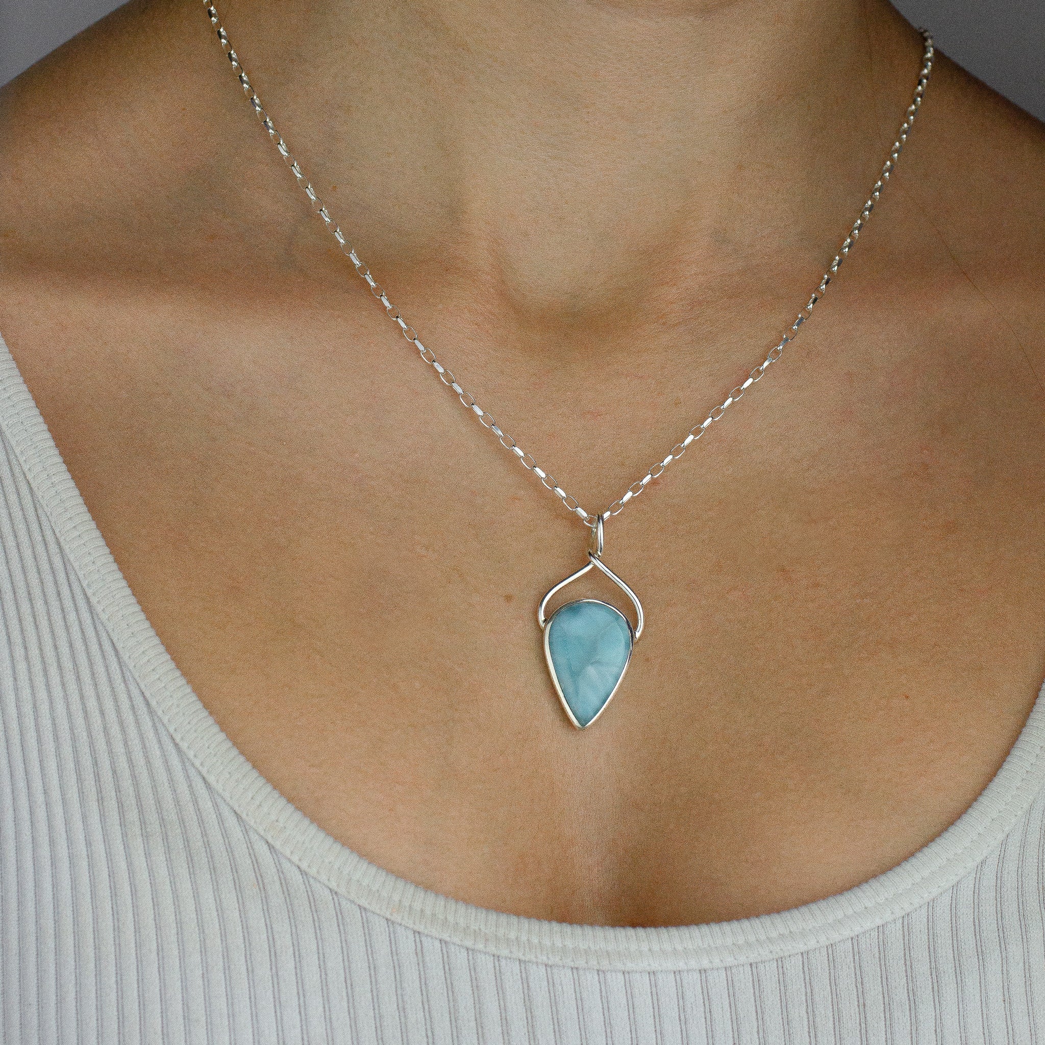 Larimar Necklace
