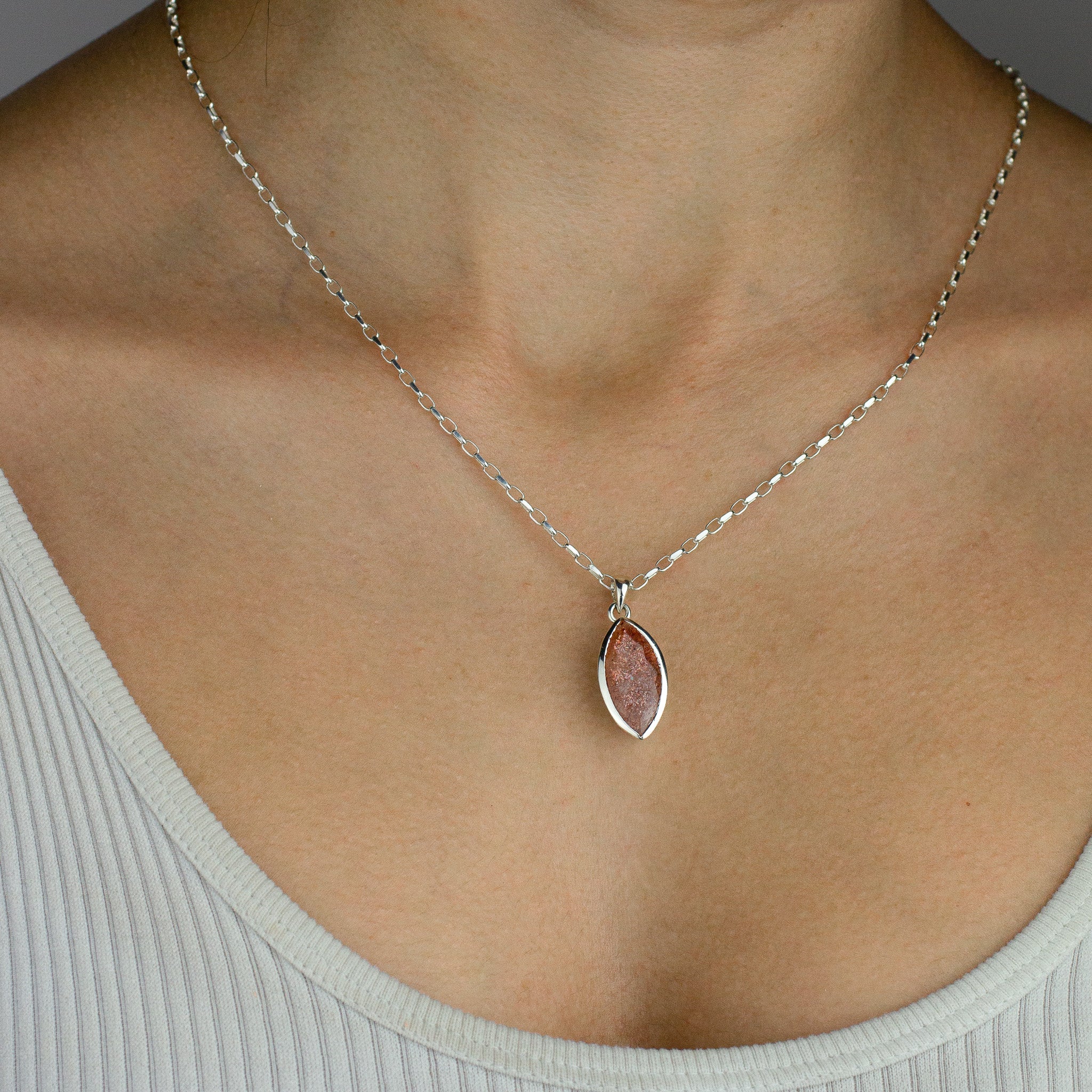 Sunstone Necklace