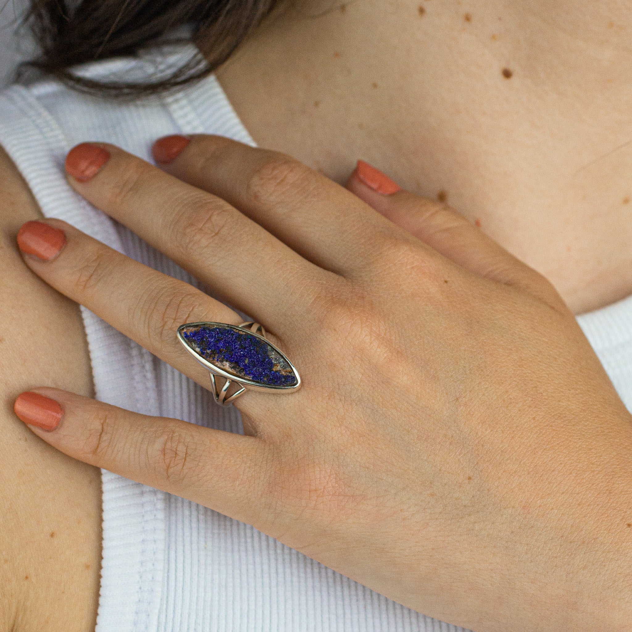 Azurite Ring