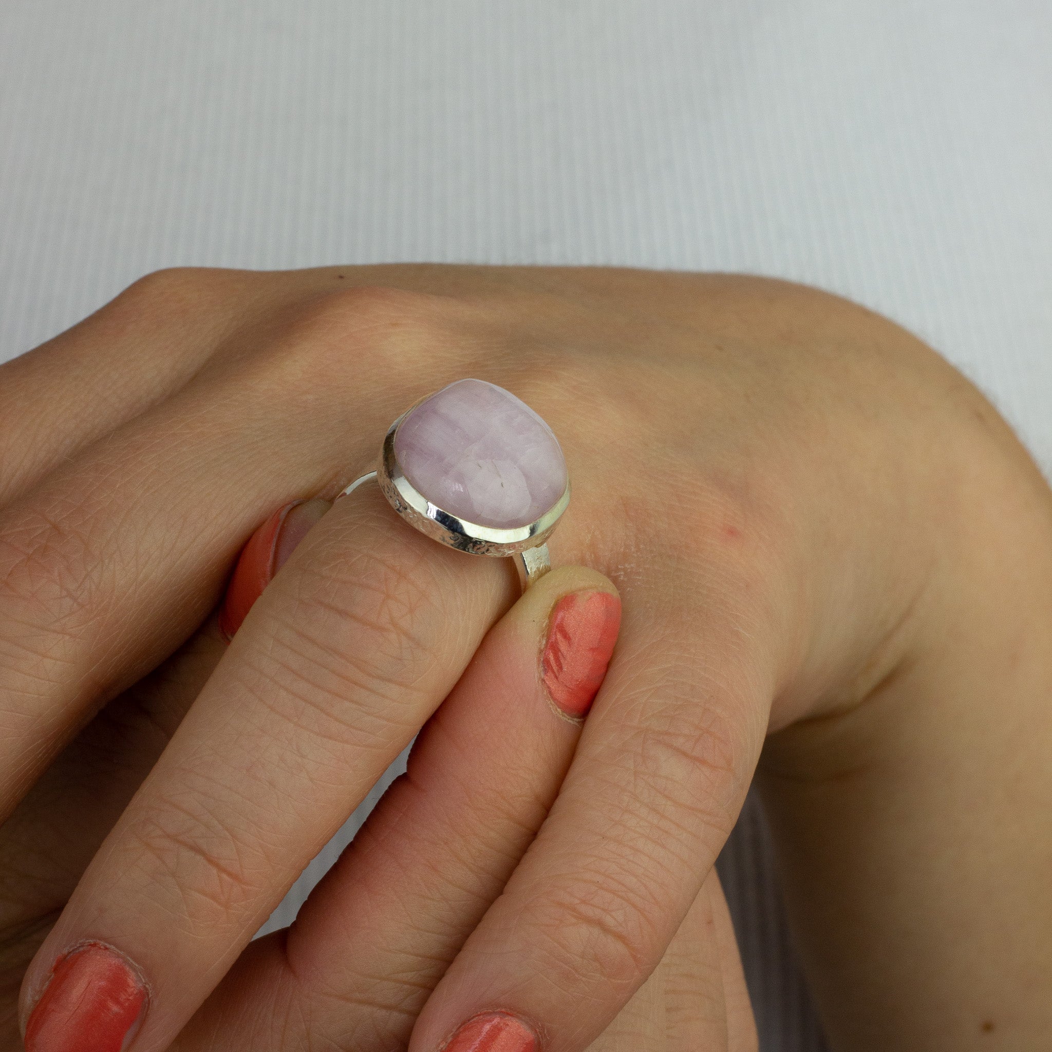 Kunzite Ring