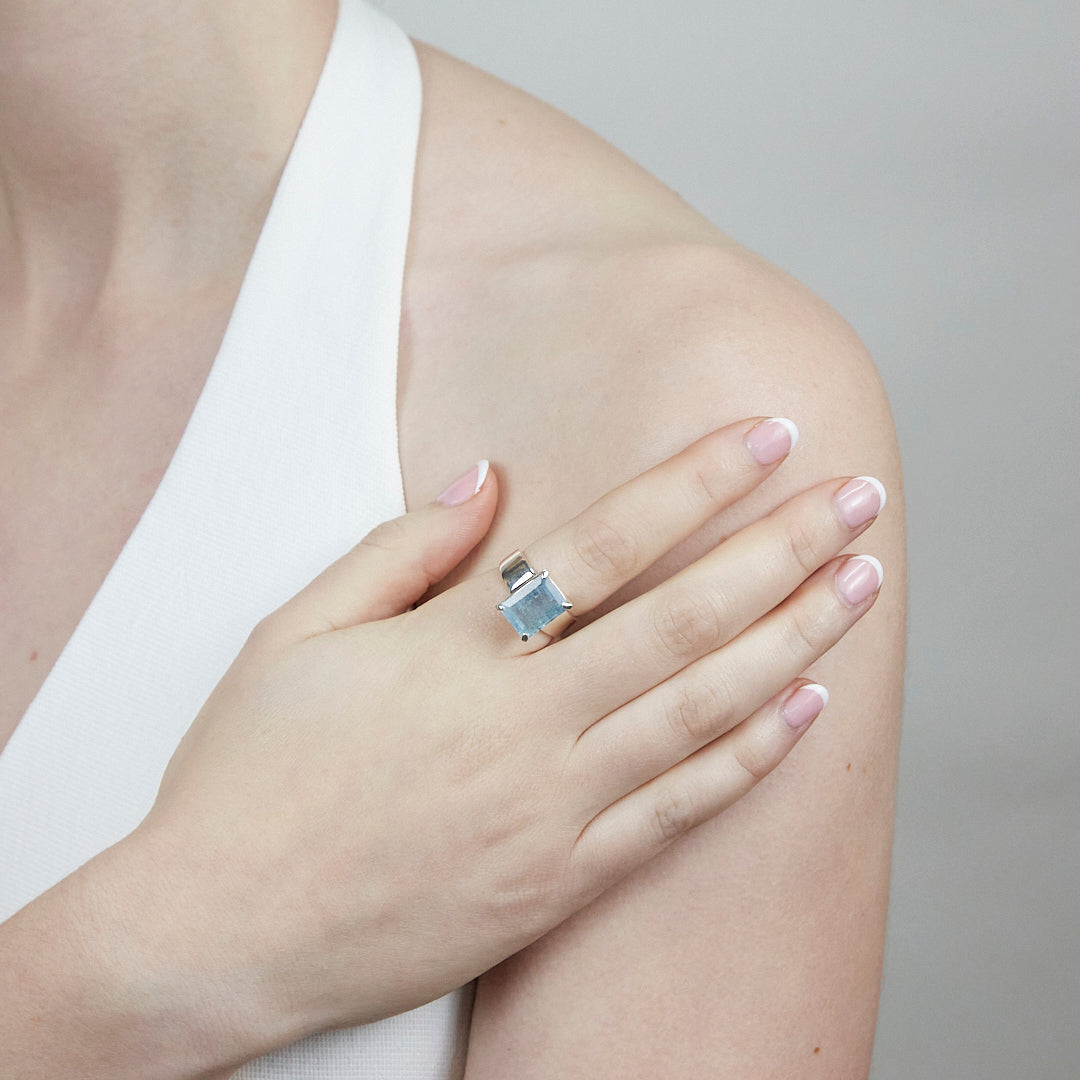 Aquamarine Ring