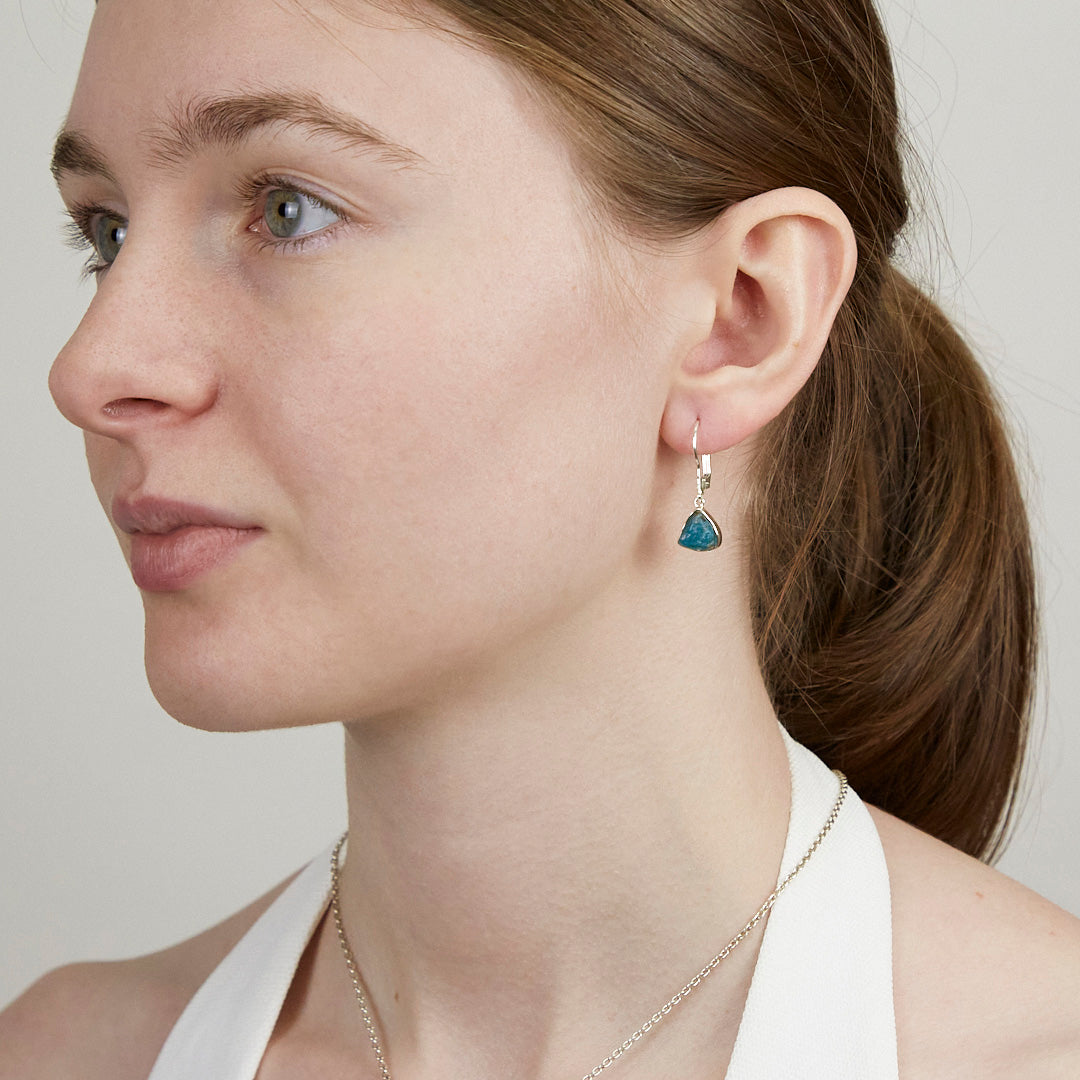 Apatite Drop Earrings