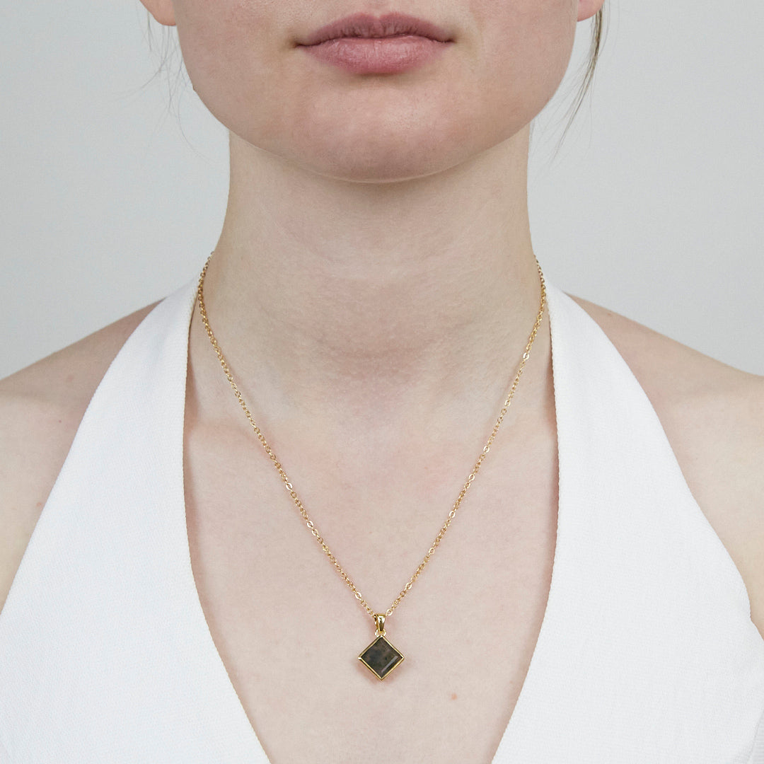 Moss Agate Necklace