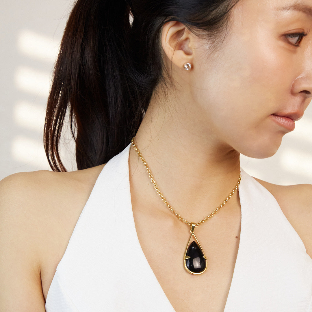 Black Onyx Necklace