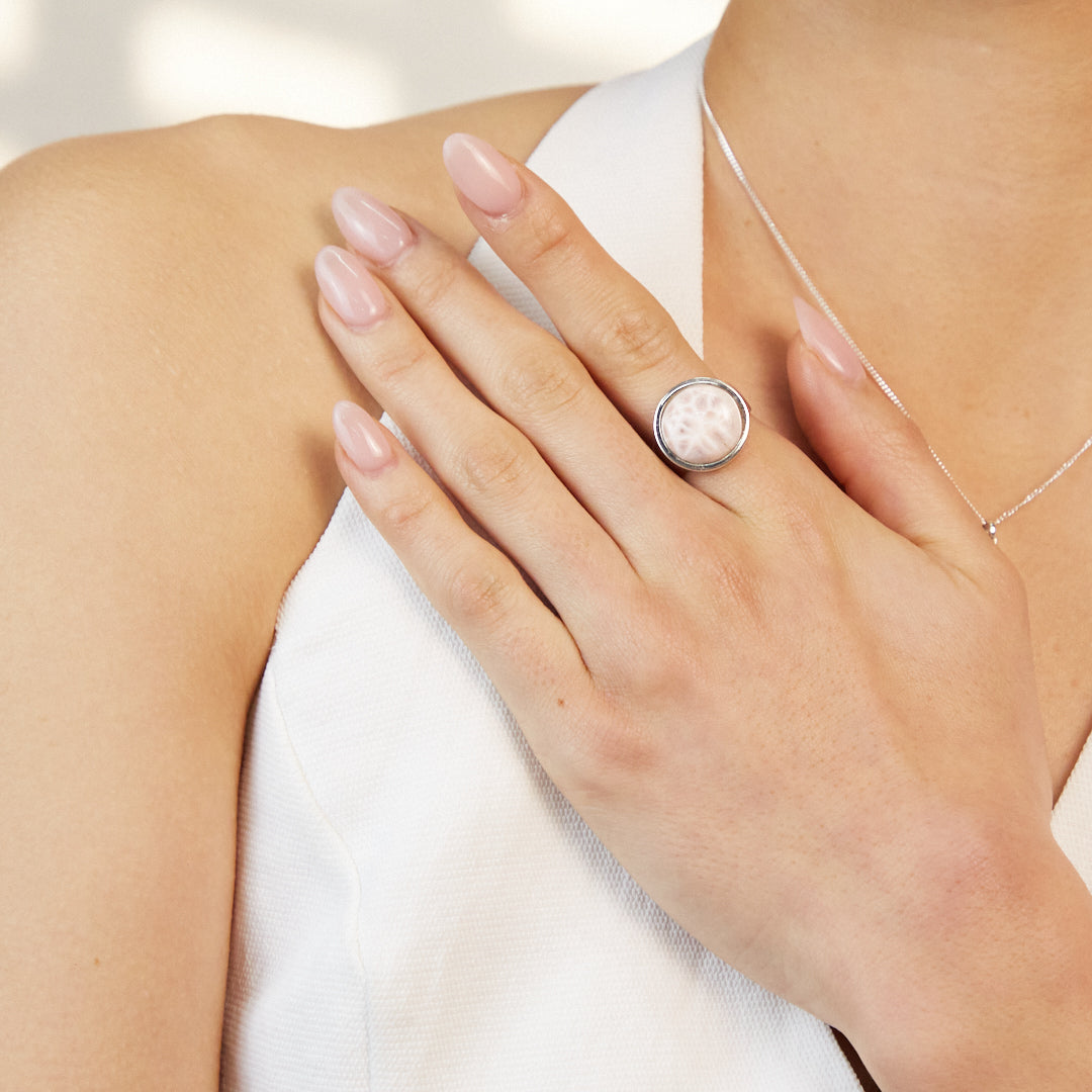 Thomsonite Ring