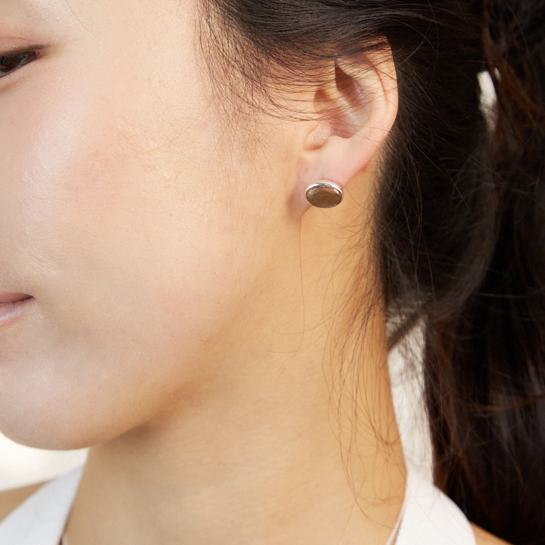 Copper Stud Earrings