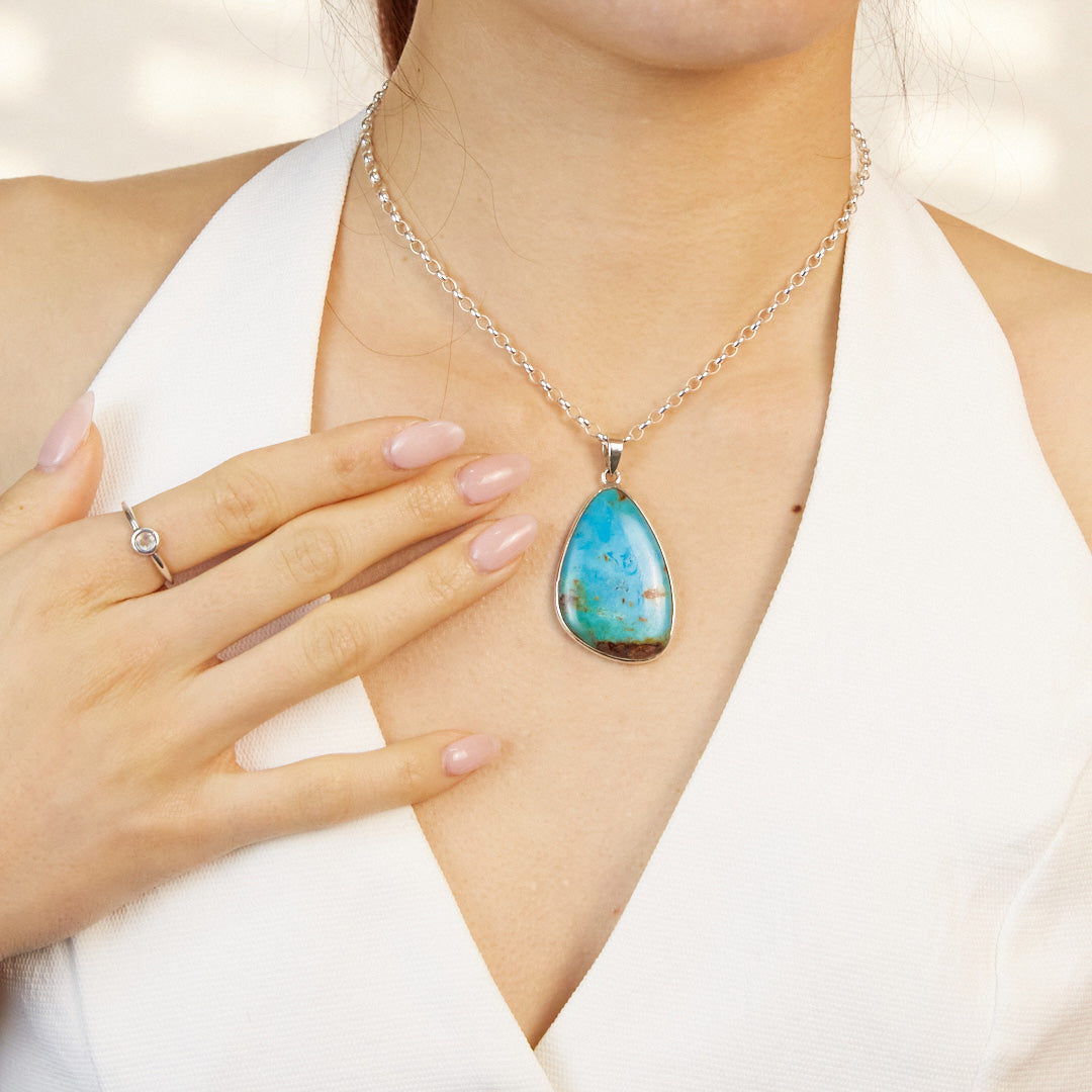 Kingman Turquoise Necklace